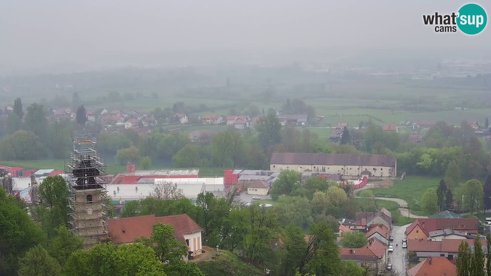 Webcam Castello Dubovac Karlovac – Vista Live sul Castello Storico