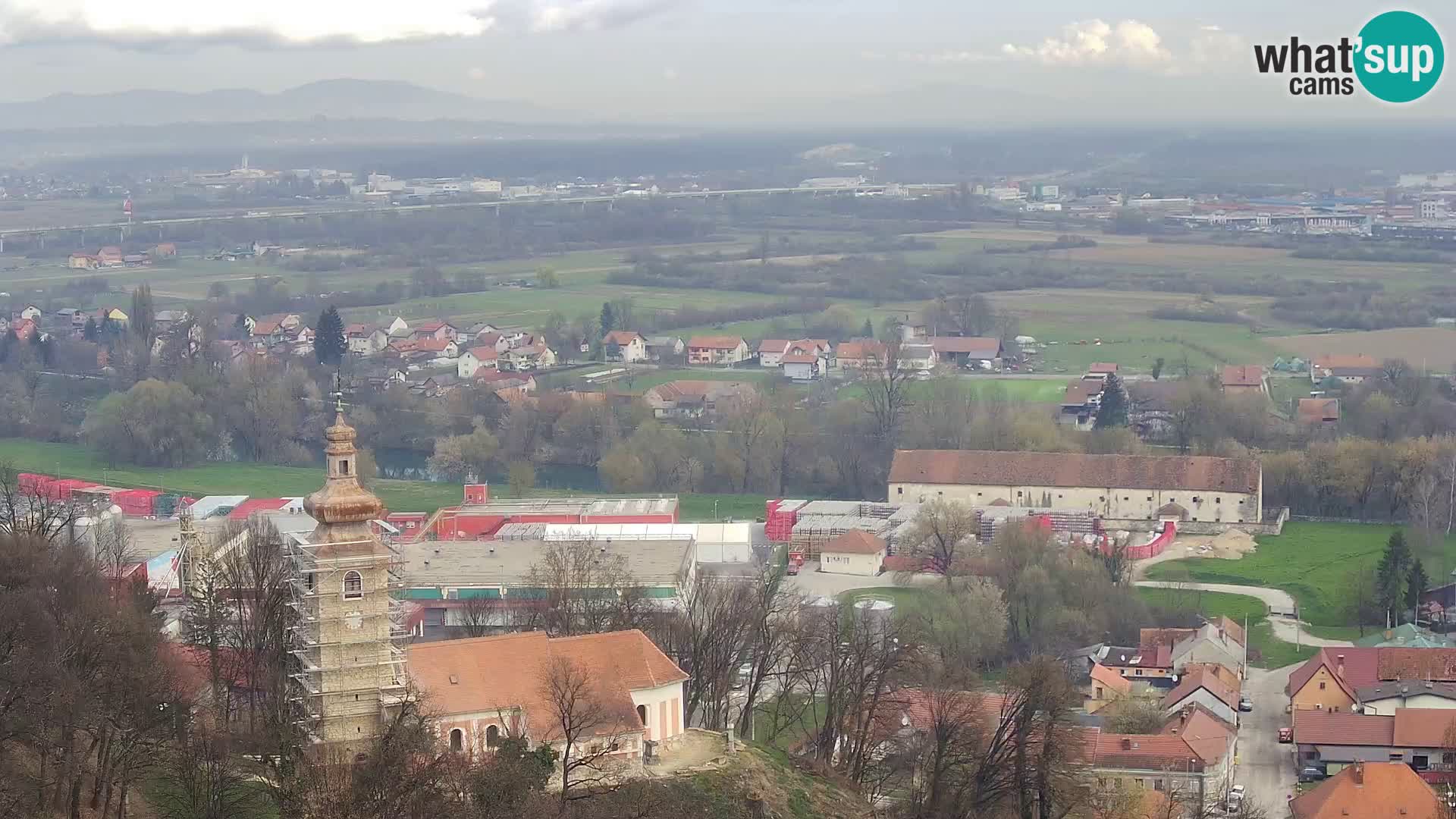 Webcam Castello Dubovac Karlovac – Vista Live sul Castello Storico