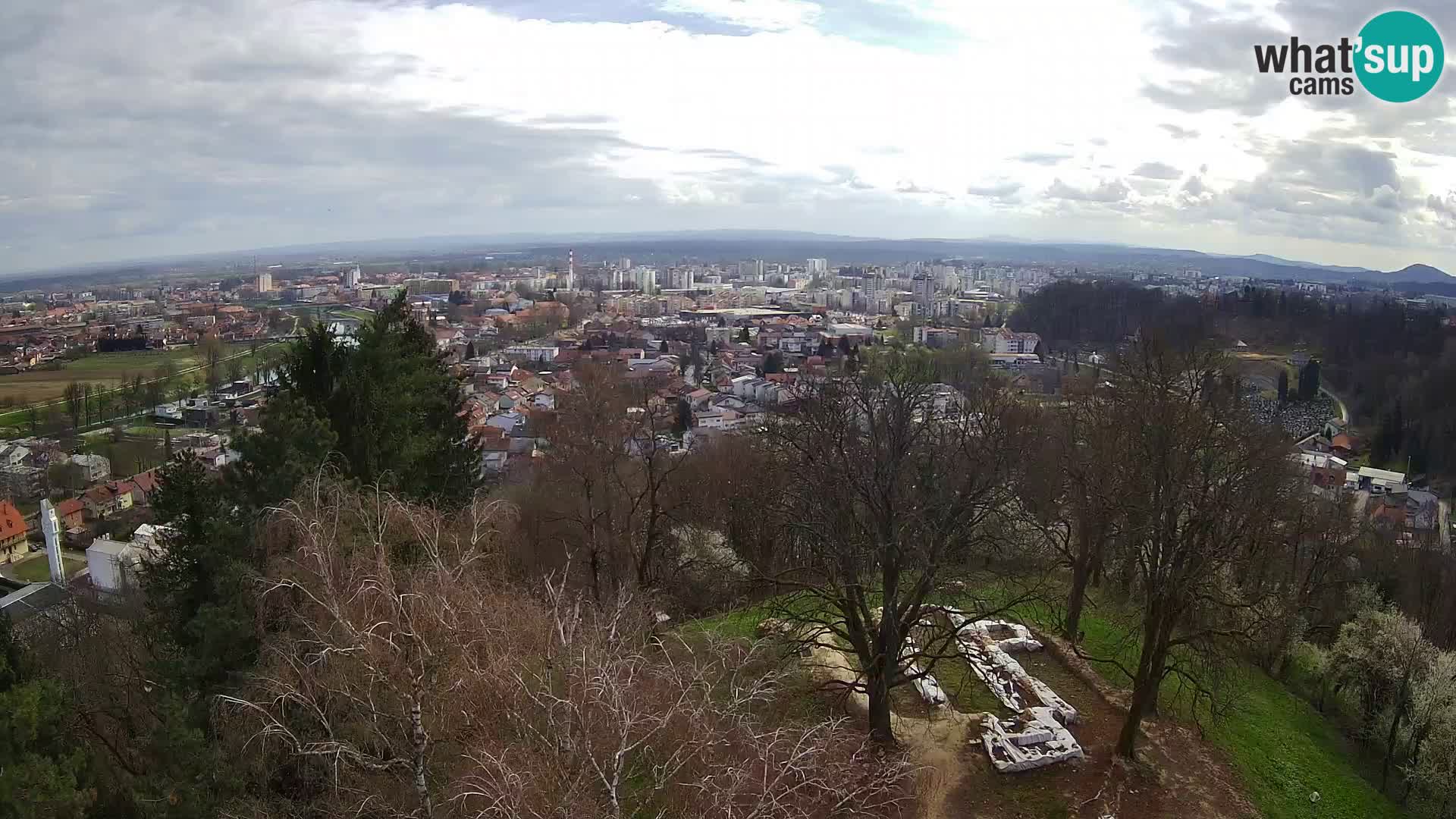 Webcam Karlovac Dubovac Castle – Live View of Karlovac’s Historic Landmark