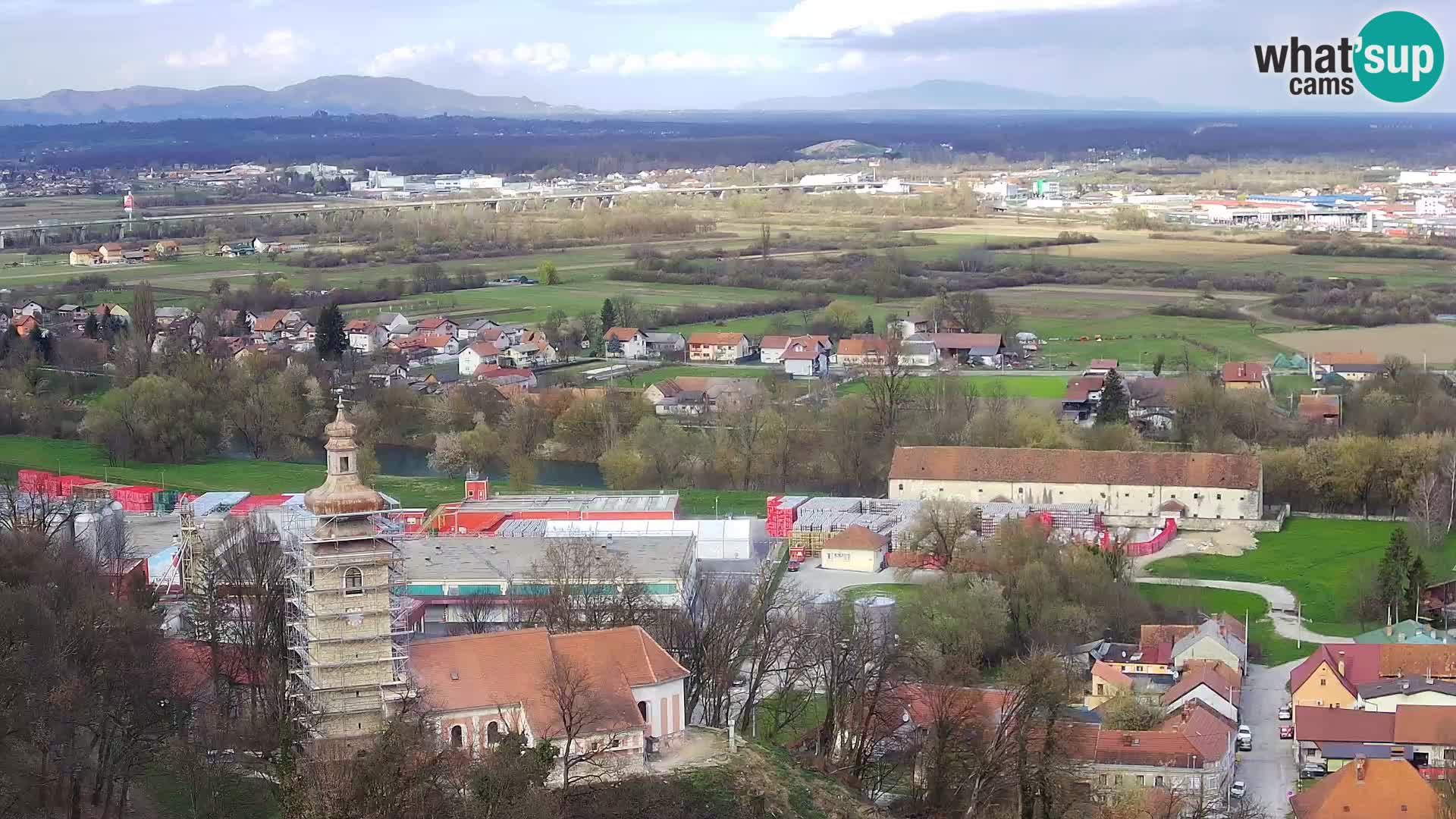 Webcam Karlovac Dubovac Castle – Live View of Karlovac’s Historic Landmark