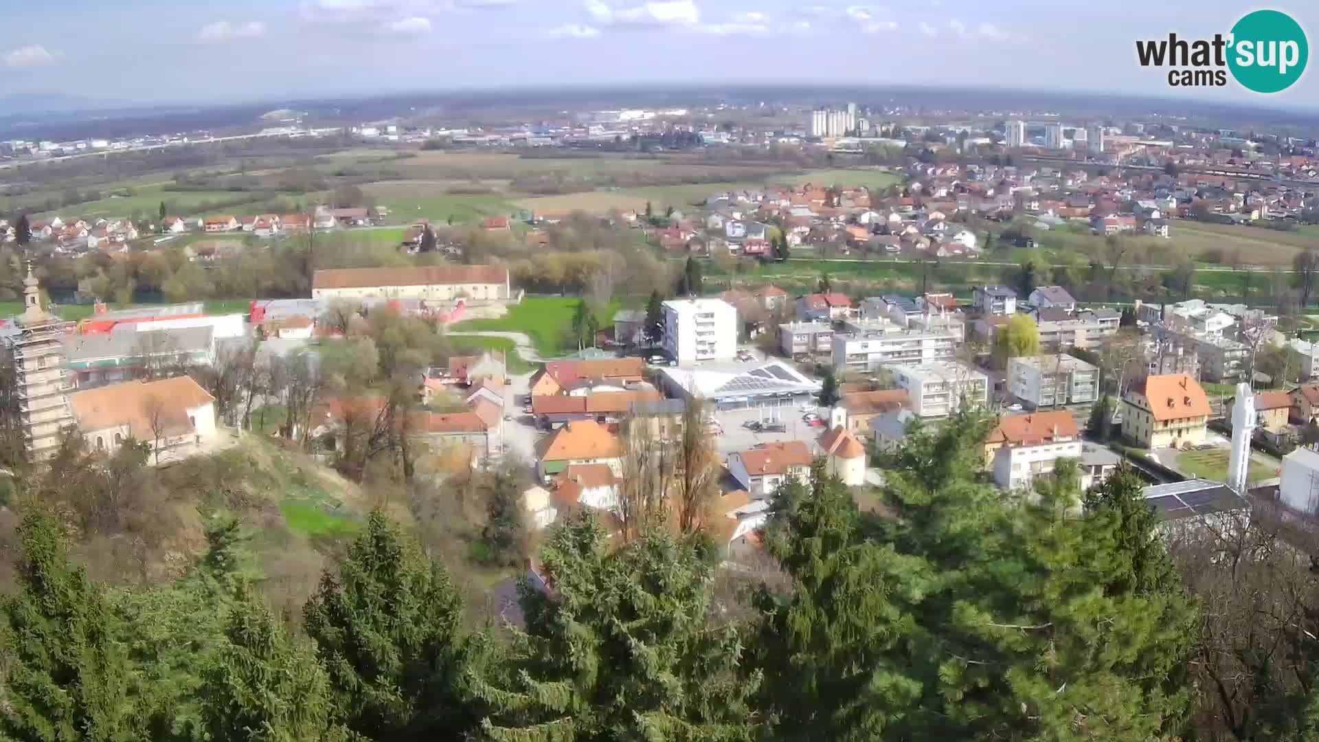 Webcam Karlovac Dubovac Castle – Live View of Karlovac’s Historic Landmark