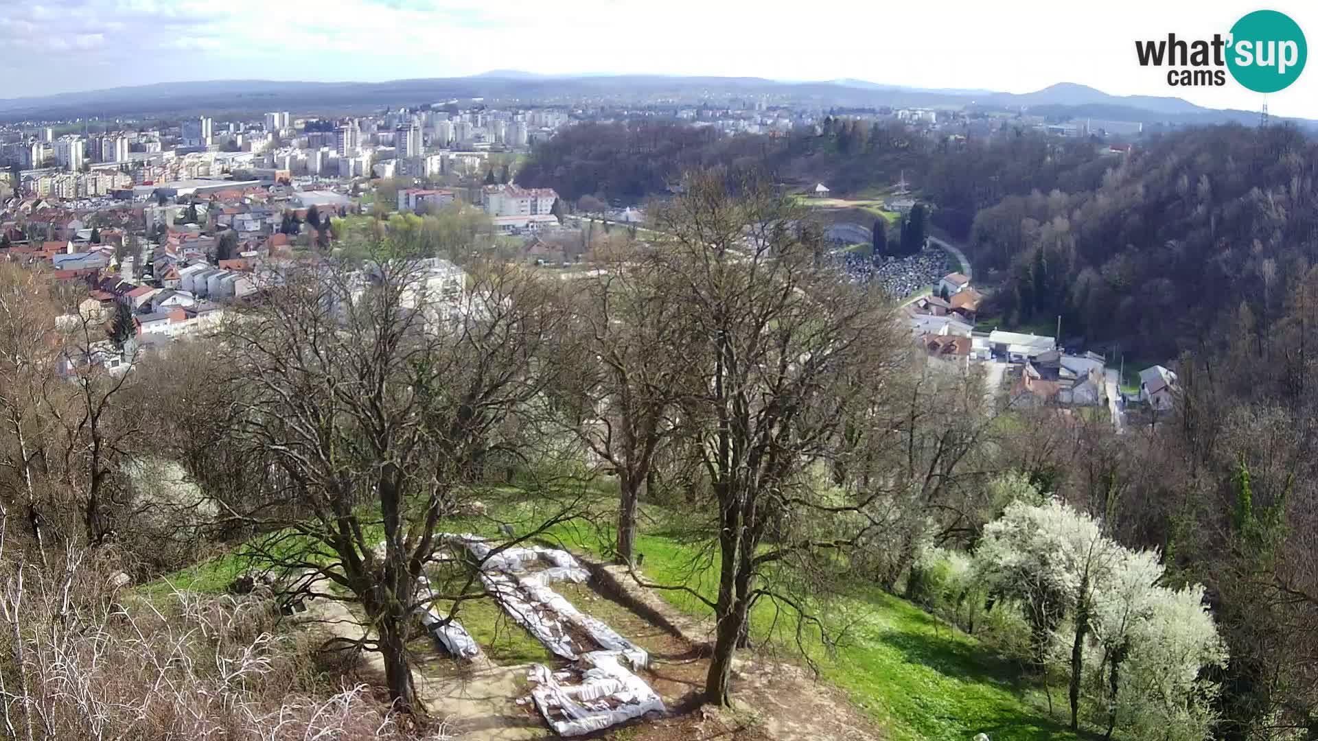 Webcam Karlovac Dubovac Castle – Live View of Karlovac’s Historic Landmark
