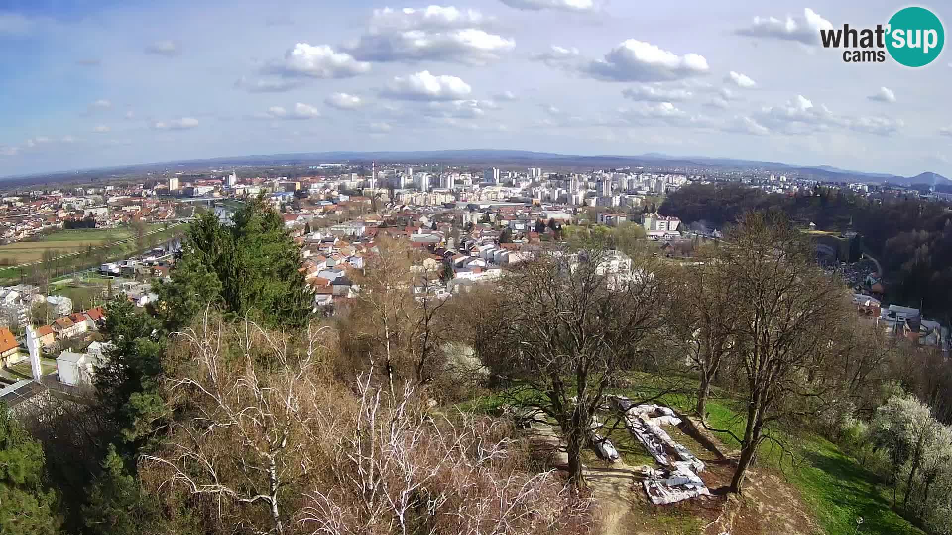 Webcam Karlovac Dubovac Castle – Live View of Karlovac’s Historic Landmark