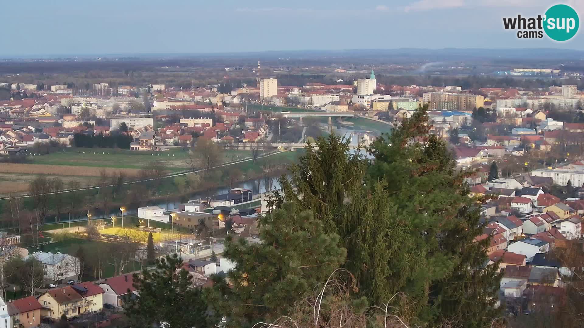 Webcam Karlovac Dubovac Castle – Live View of Karlovac’s Historic Landmark