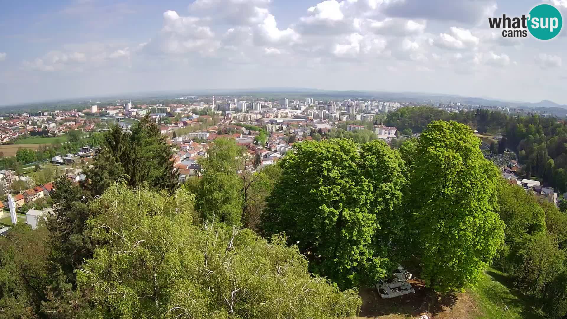 Webcam Karlovac Dubovac Castle – Live View of Karlovac’s Historic Landmark