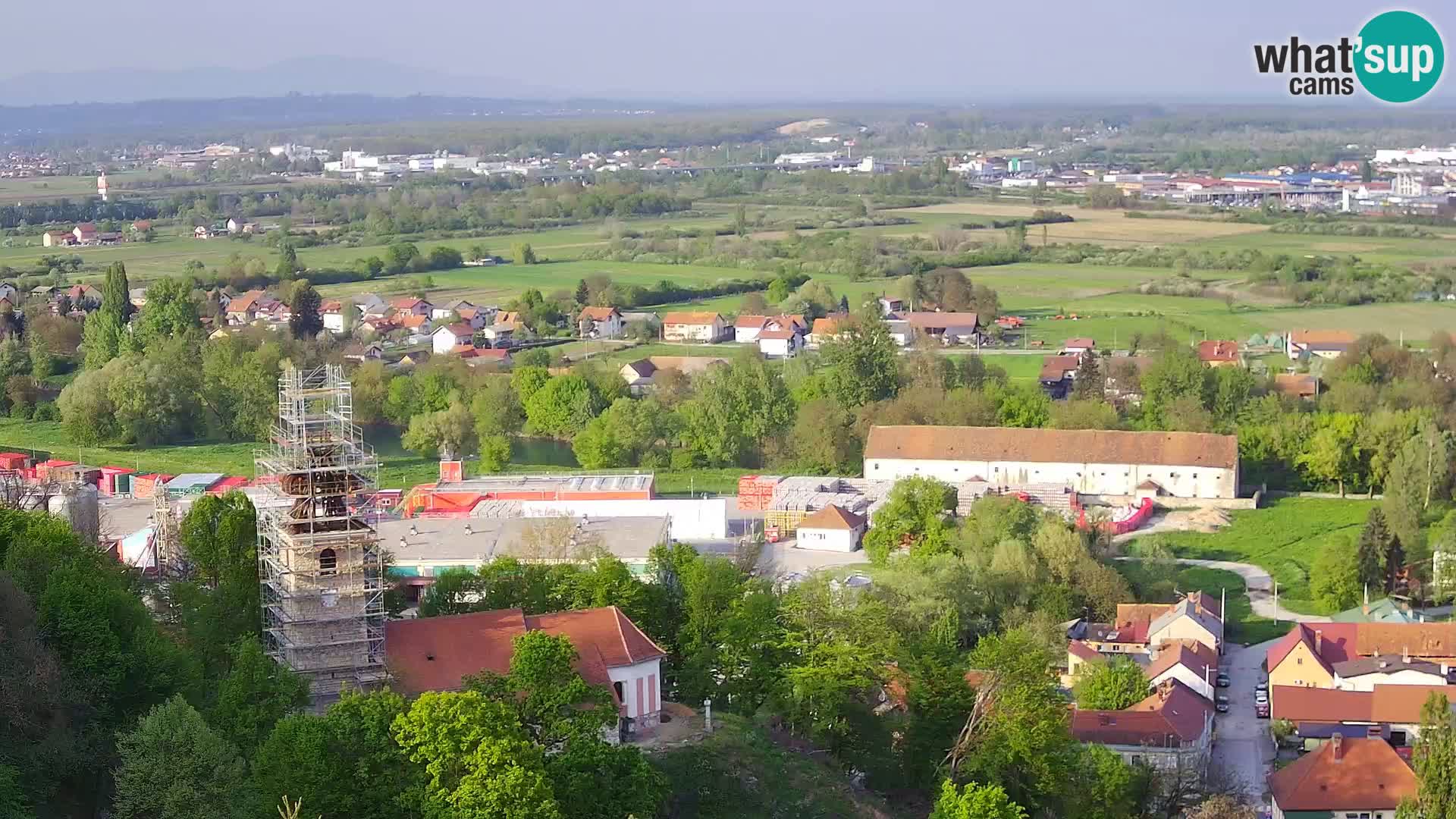Webcam Karlovac Dubovac Castle – Live View of Karlovac’s Historic Landmark