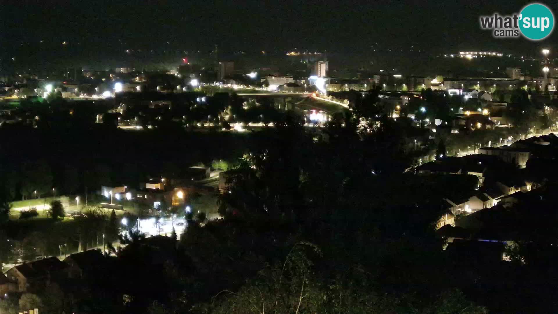 Web kamera Karlovac – Dvorac Dubovac uživo