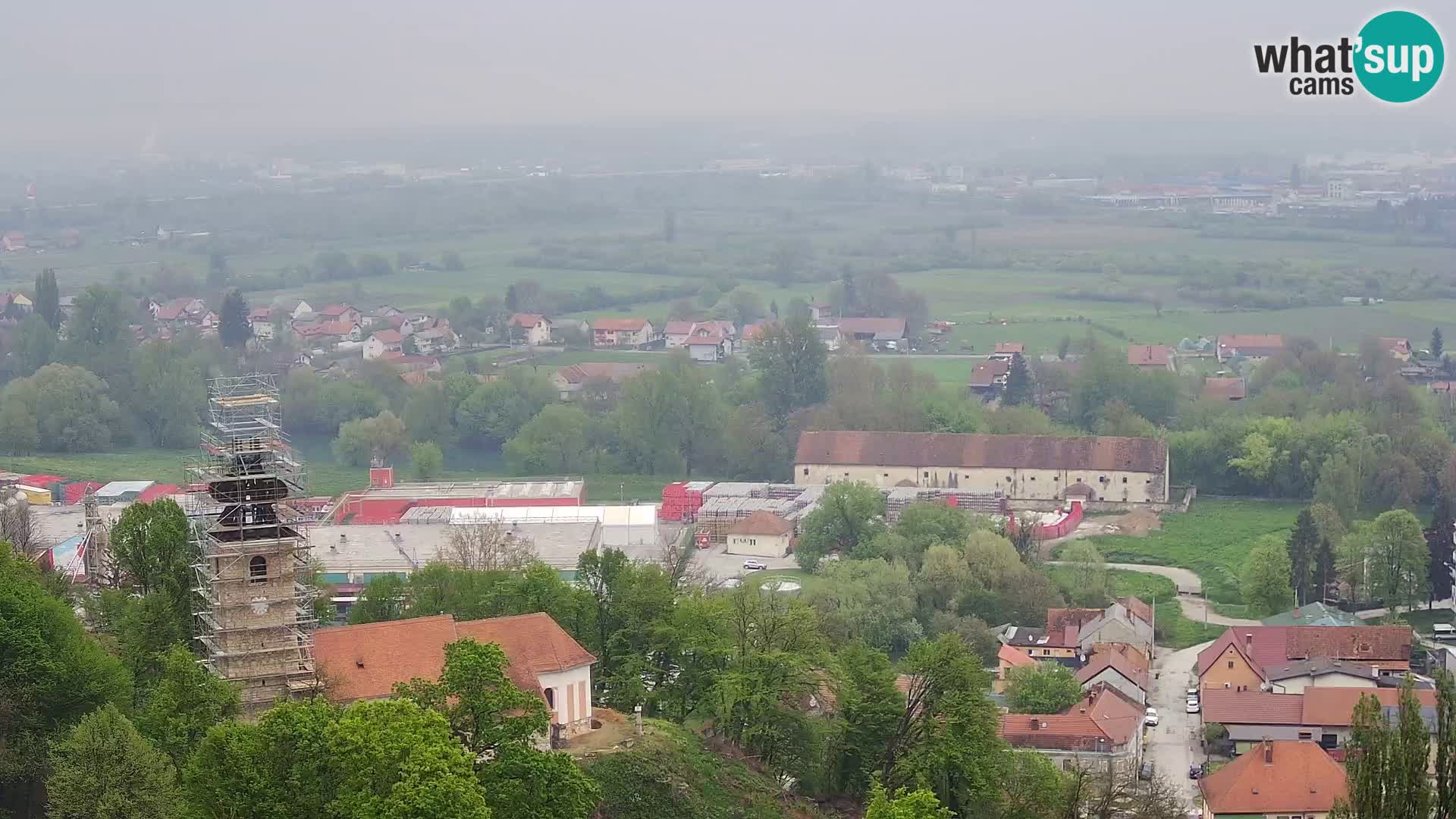 Webcam Castello Dubovac Karlovac – Vista Live sul Castello Storico