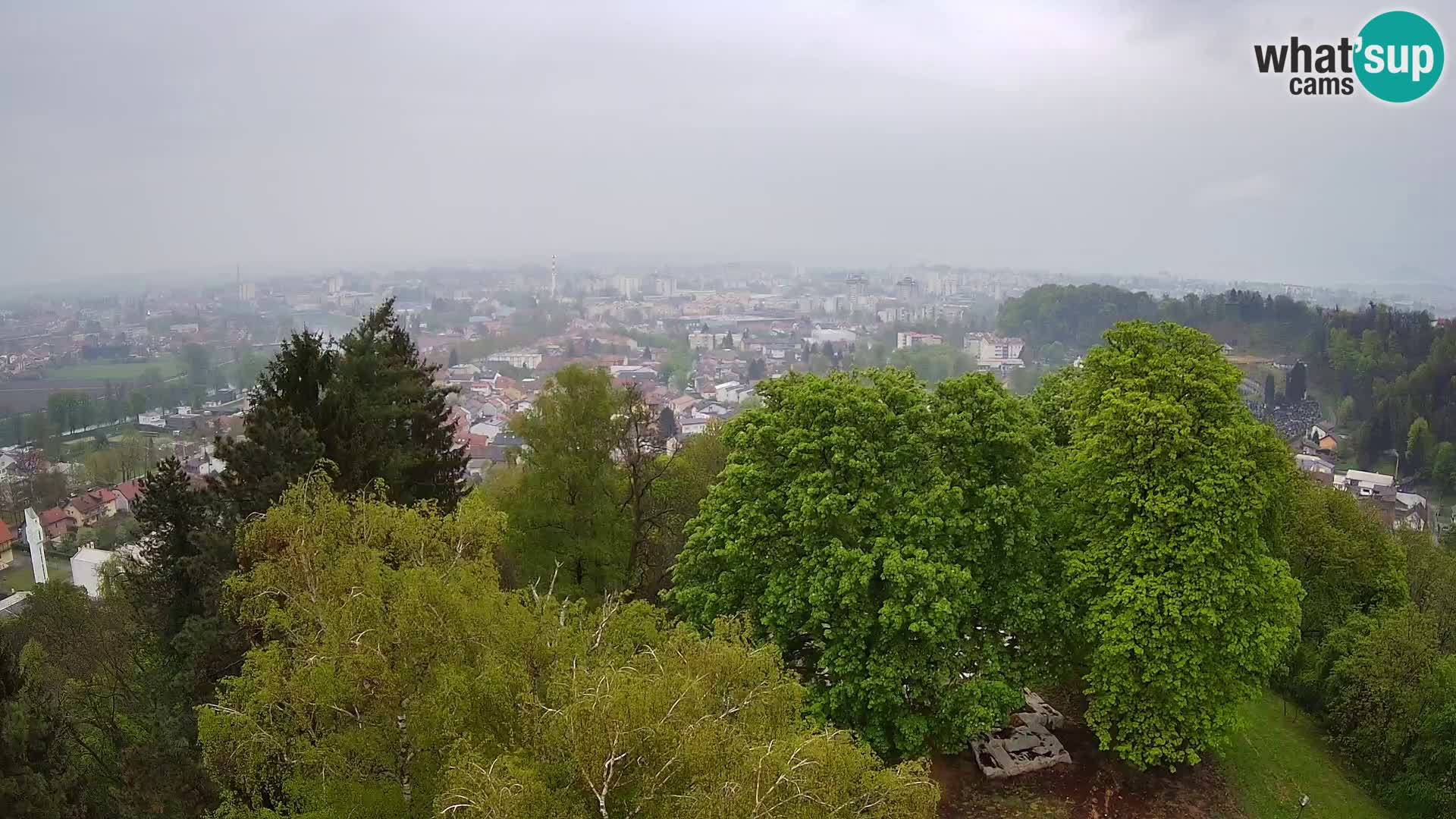 Webcam Karlovac Château Dubovac – Vue en direct de ce monument historique