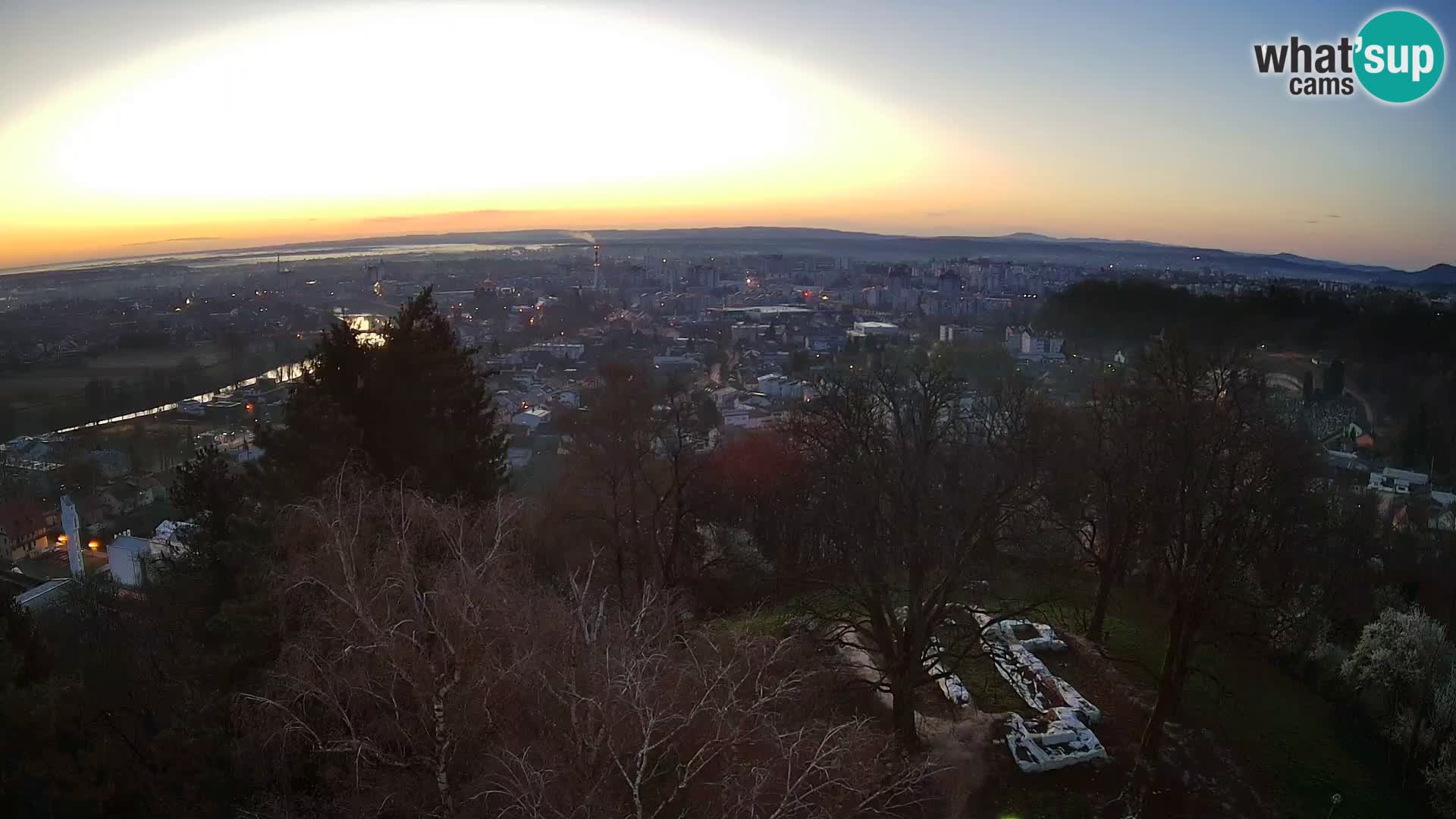 Webcam Karlovac Château Dubovac – Vue en direct de ce monument historique