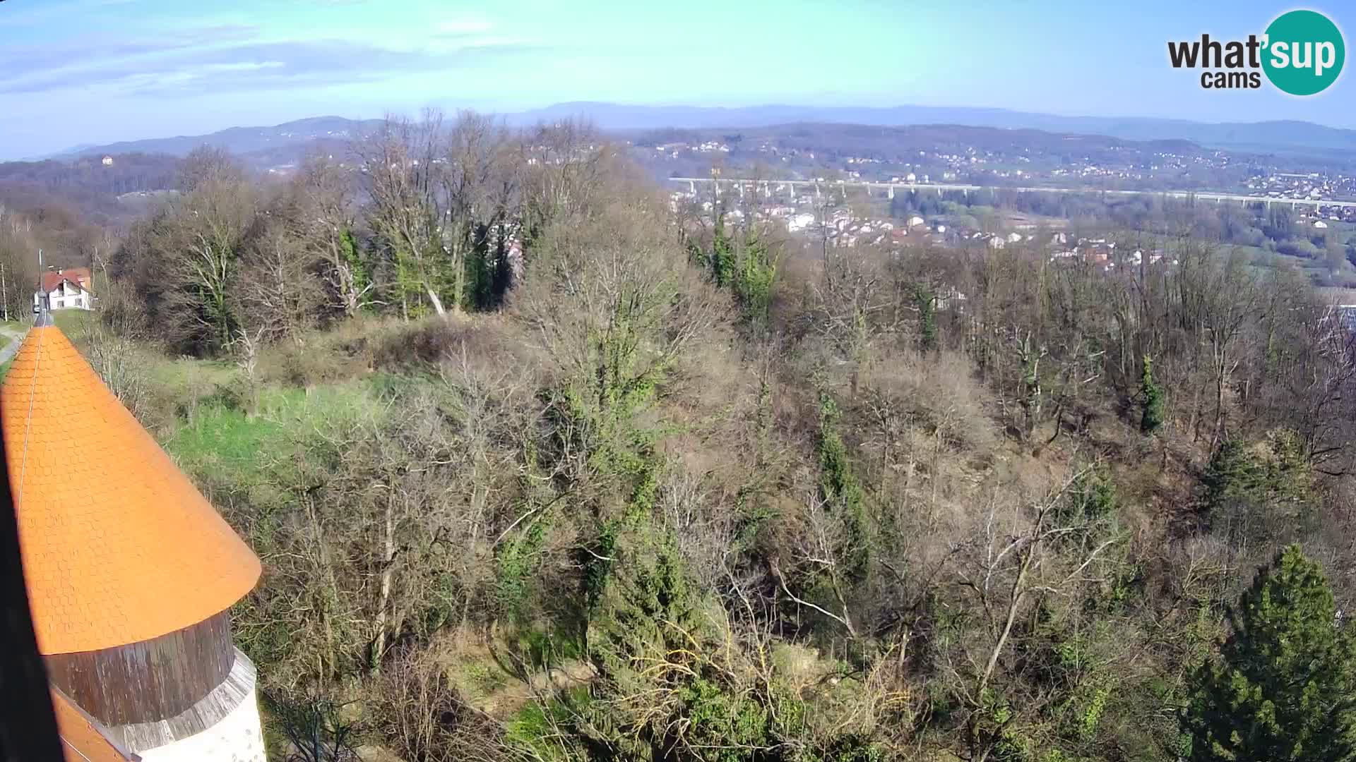 Webcam Karlovac Château Dubovac – Vue en direct de ce monument historique