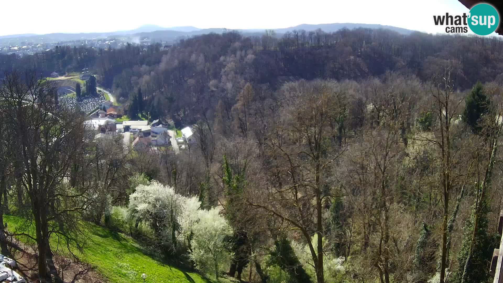 Webcam Karlovac Château Dubovac – Vue en direct de ce monument historique