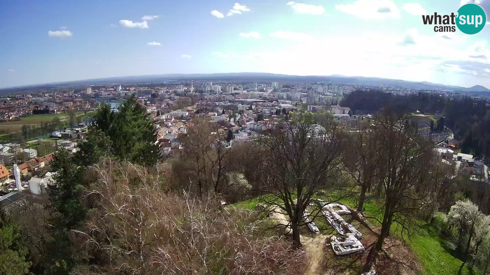 Webcam Karlovac Château Dubovac – Vue en direct de ce monument historique