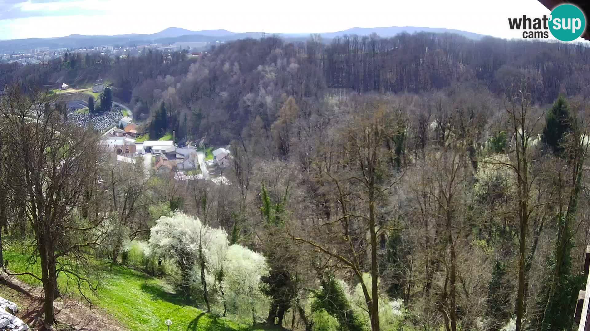 Webcam Karlovac Château Dubovac – Vue en direct de ce monument historique