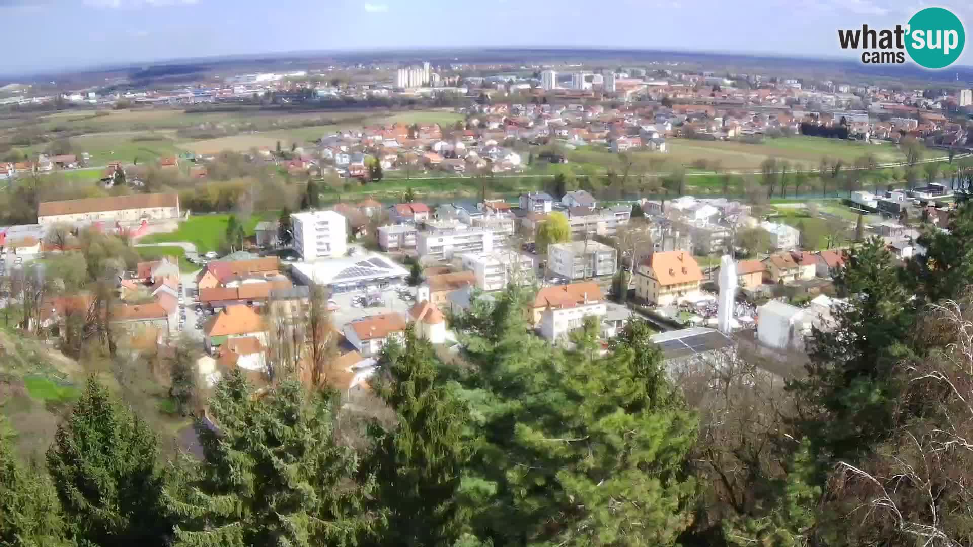 Webcam Karlovac Dubovac Castle – Live View of Karlovac’s Historic Landmark