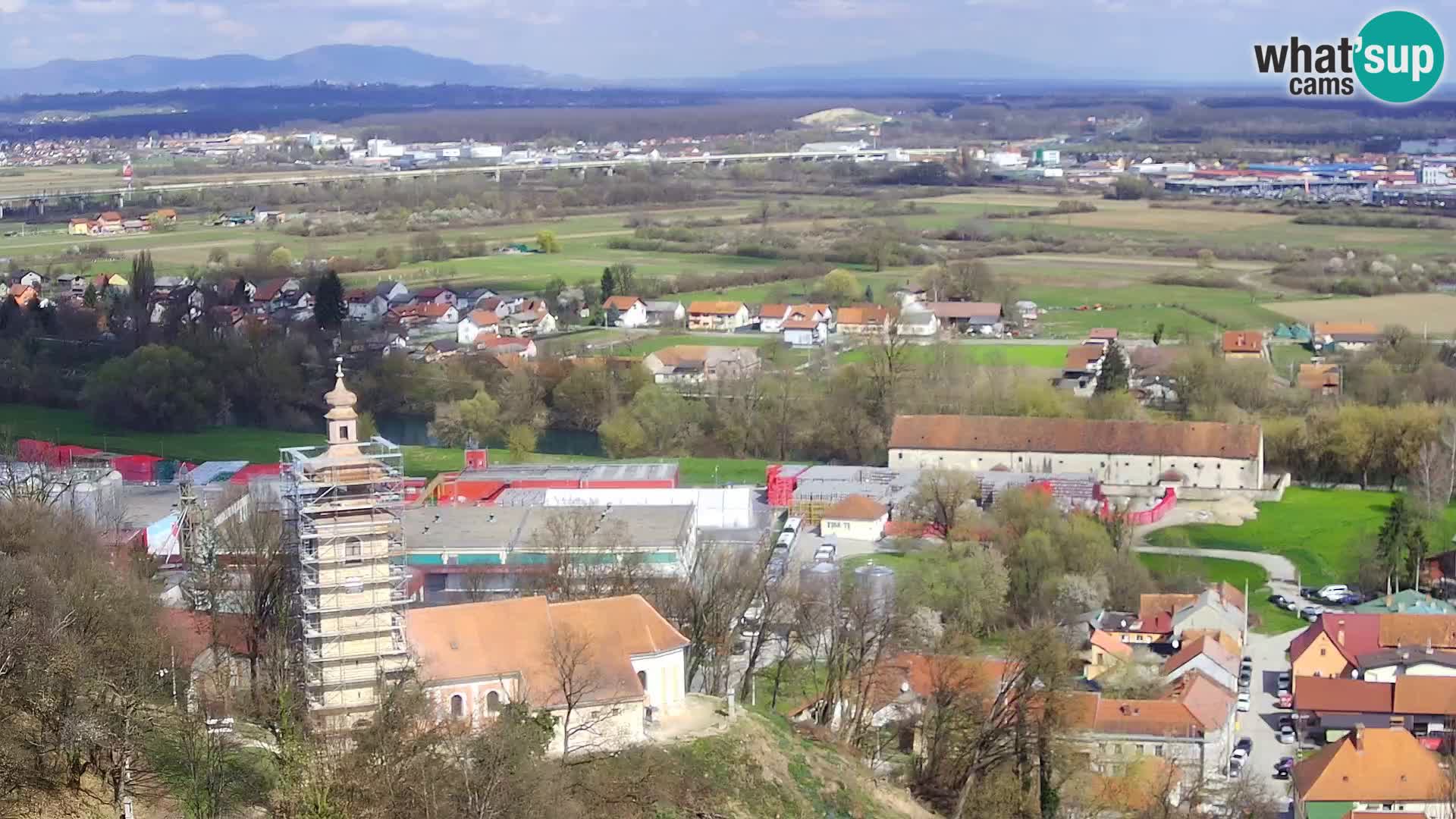 Webcam Karlovac Dubovac Castle – Live View of Karlovac’s Historic Landmark