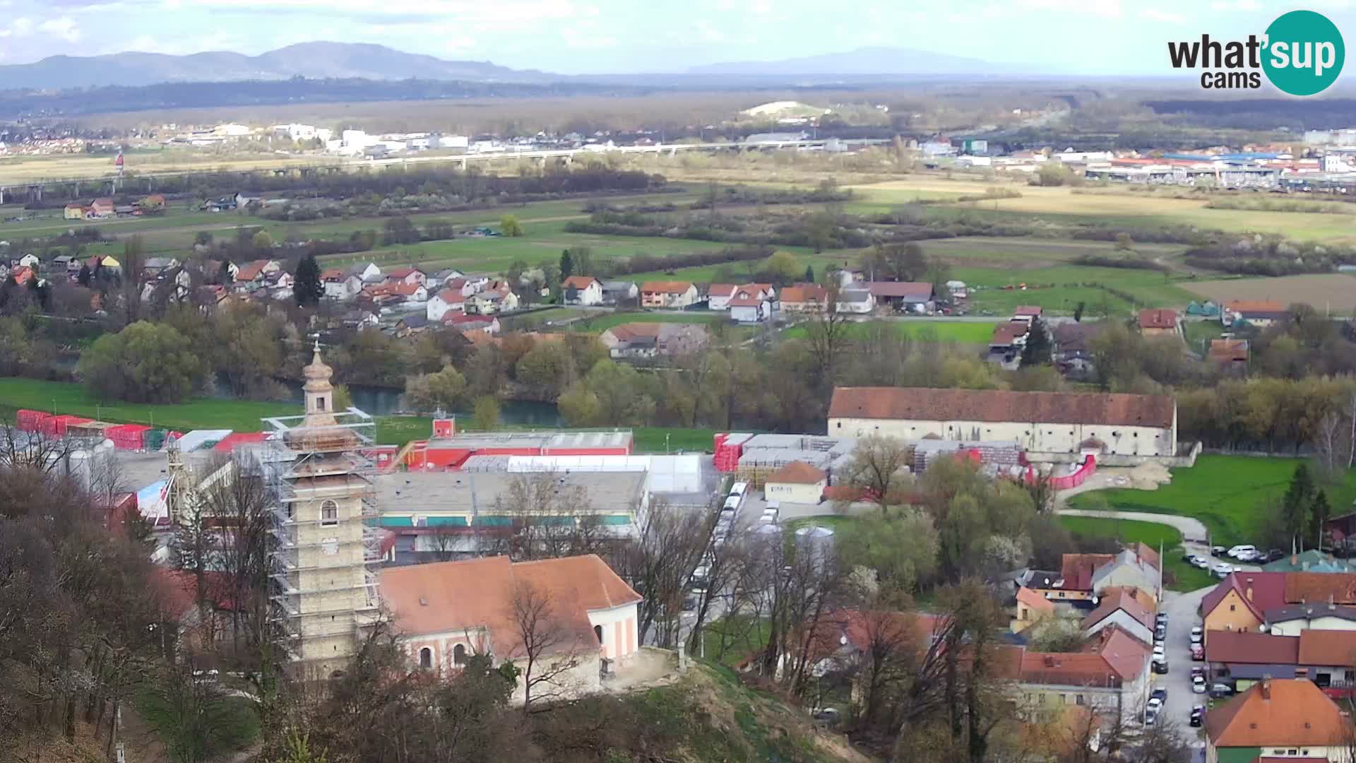 Webcam Castello Dubovac Karlovac – Vista Live sul Castello Storico