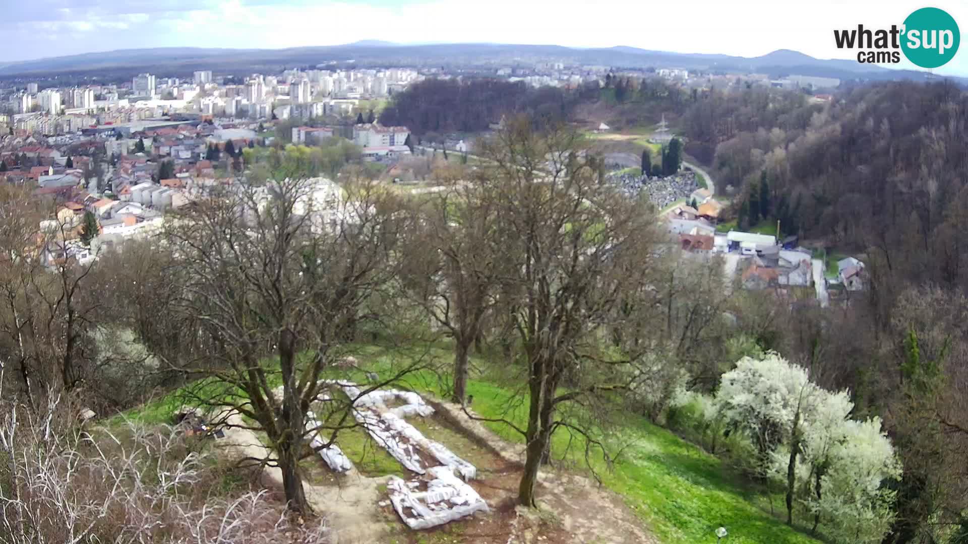 Webcam Castello Dubovac Karlovac – Vista Live sul Castello Storico