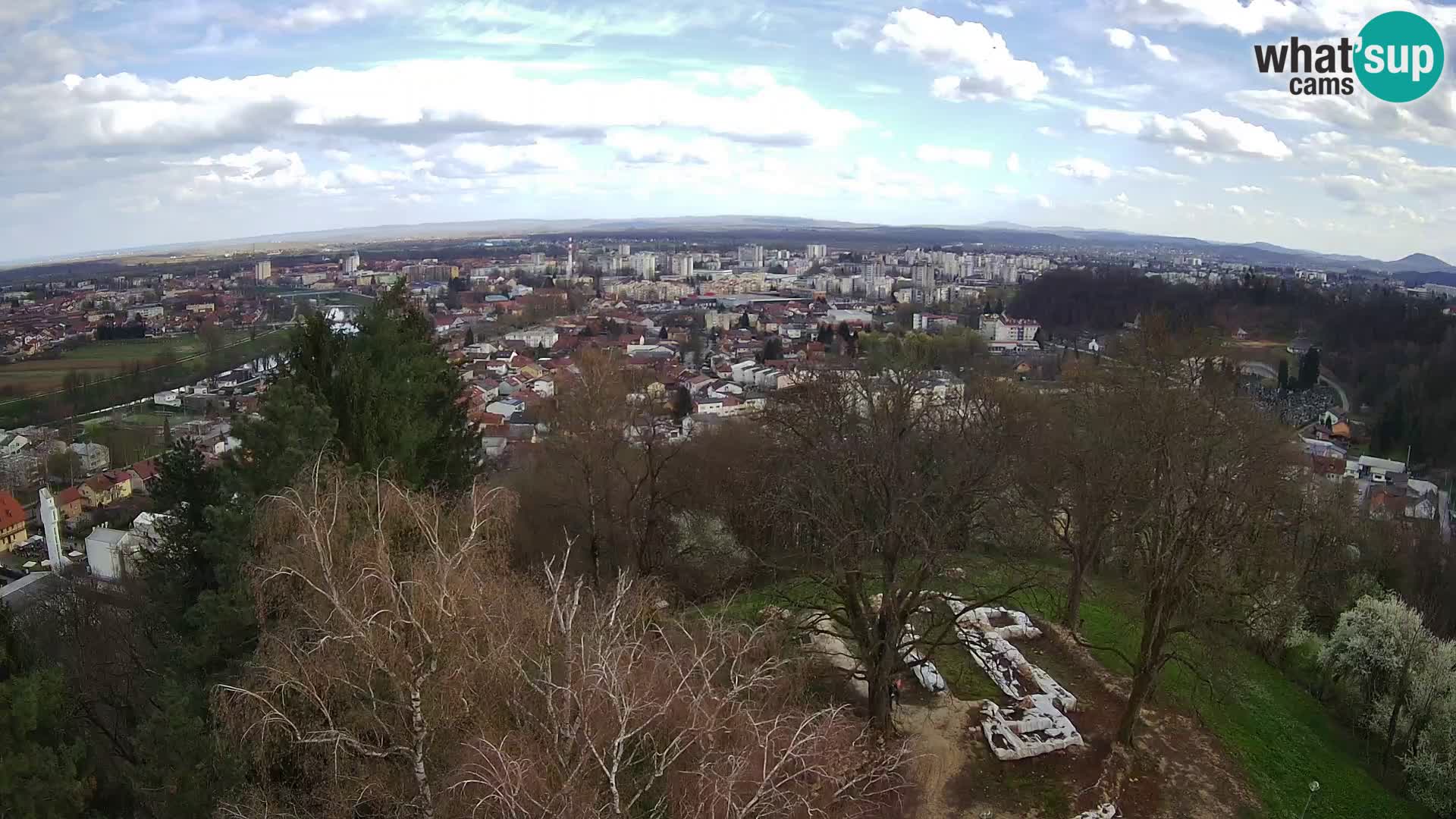 Webcam Castello Dubovac Karlovac – Vista Live sul Castello Storico