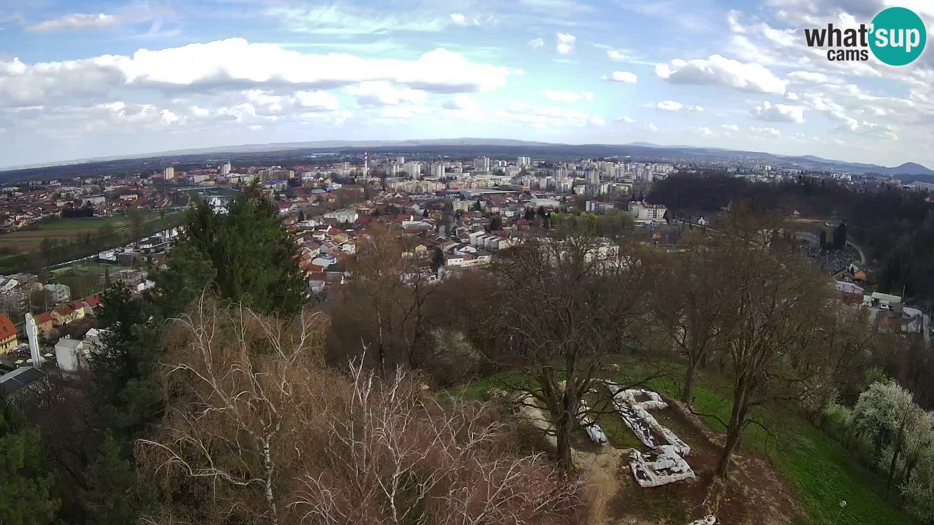 Webcam Karlovac Château Dubovac – Vue en direct de ce monument historique