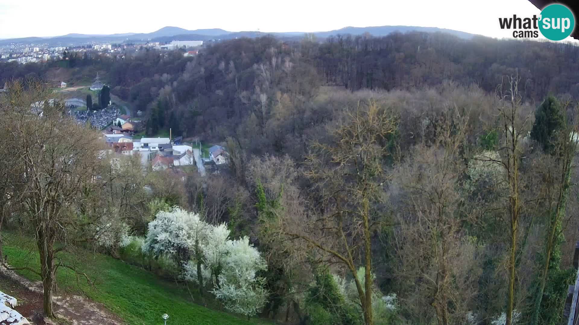 Webcam Karlovac Château Dubovac – Vue en direct de ce monument historique