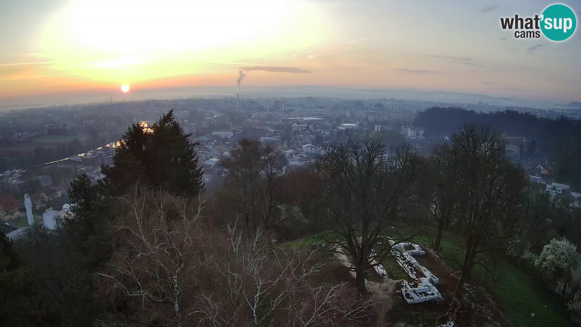 Webcam Karlovac Château Dubovac – Vue en direct de ce monument historique