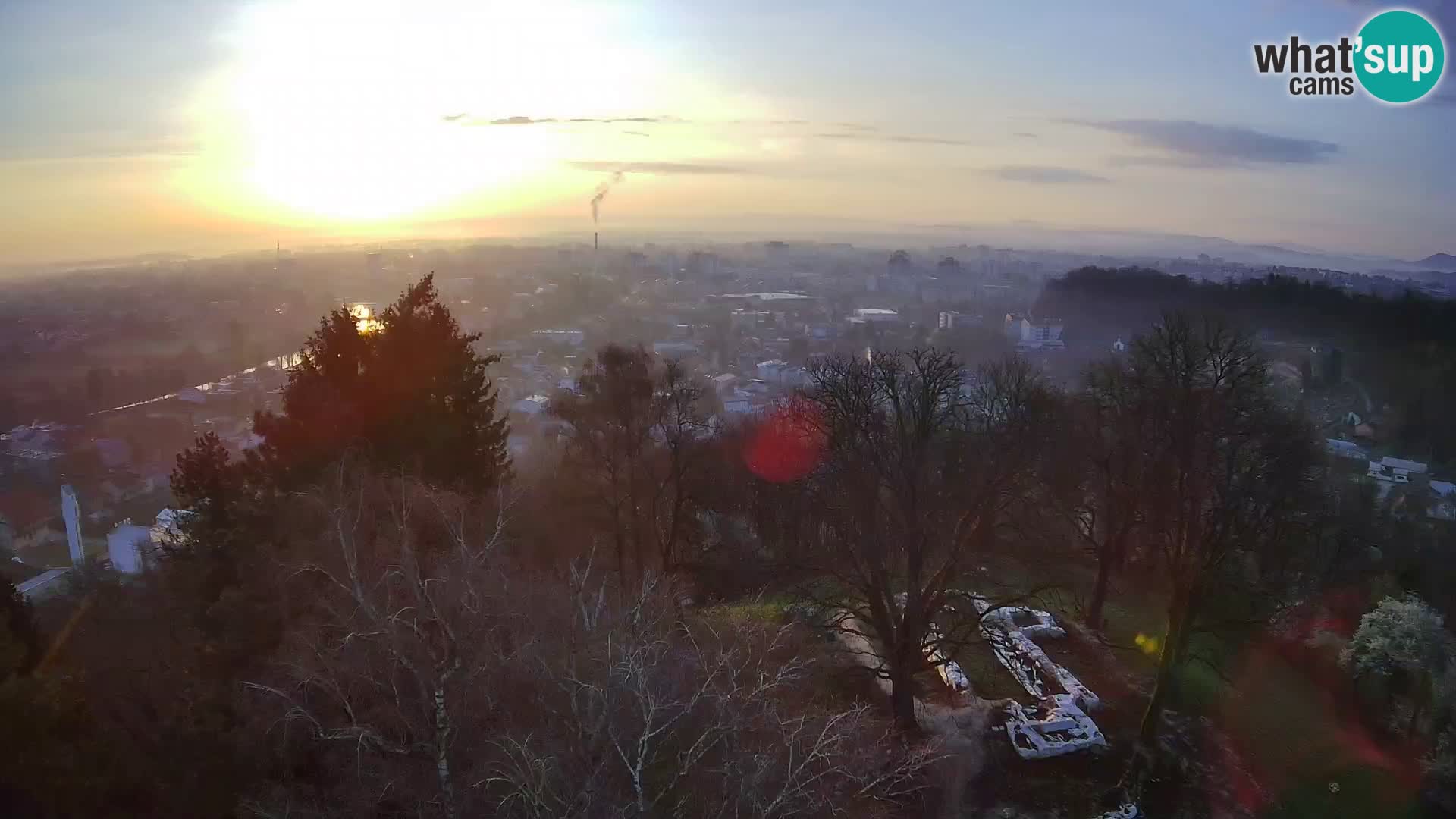 Webcam Karlovac Château Dubovac – Vue en direct de ce monument historique
