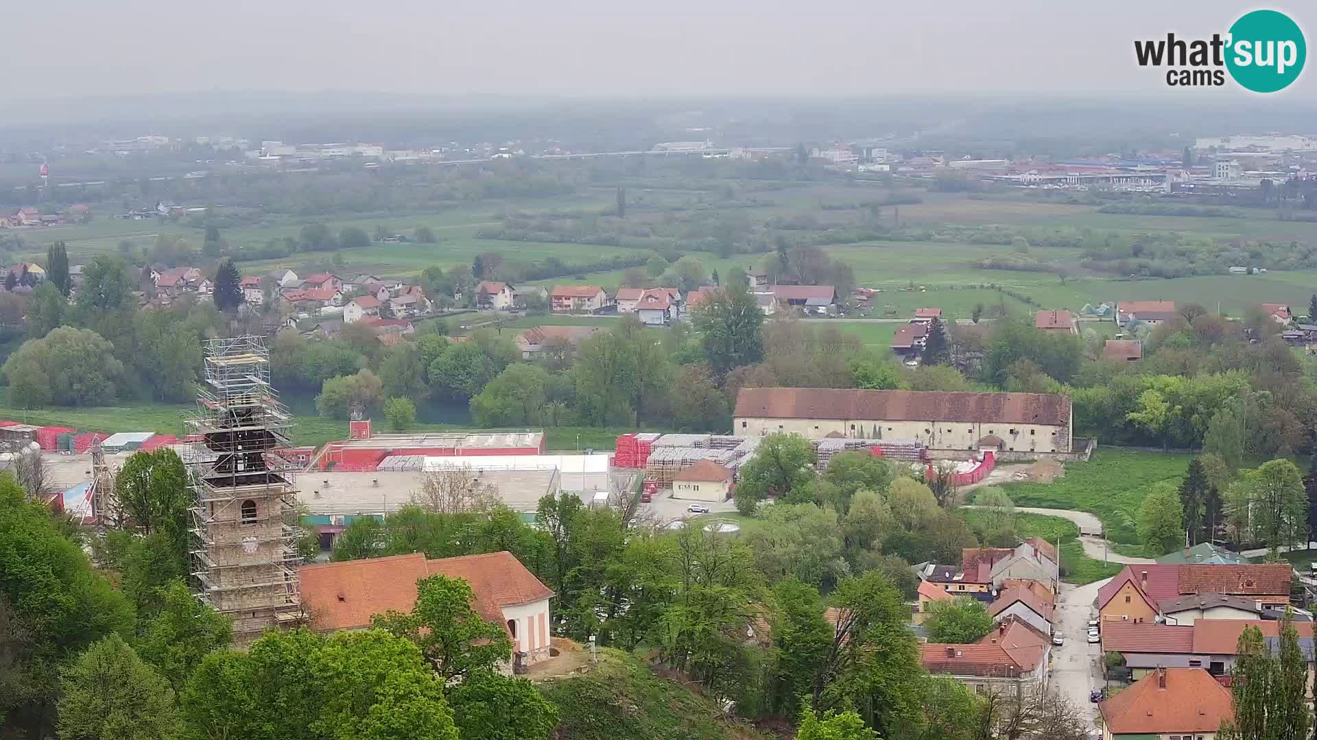 Webcam Karlstadt Burg Dubovac – Liveblick auf das historische Wahrzeichen