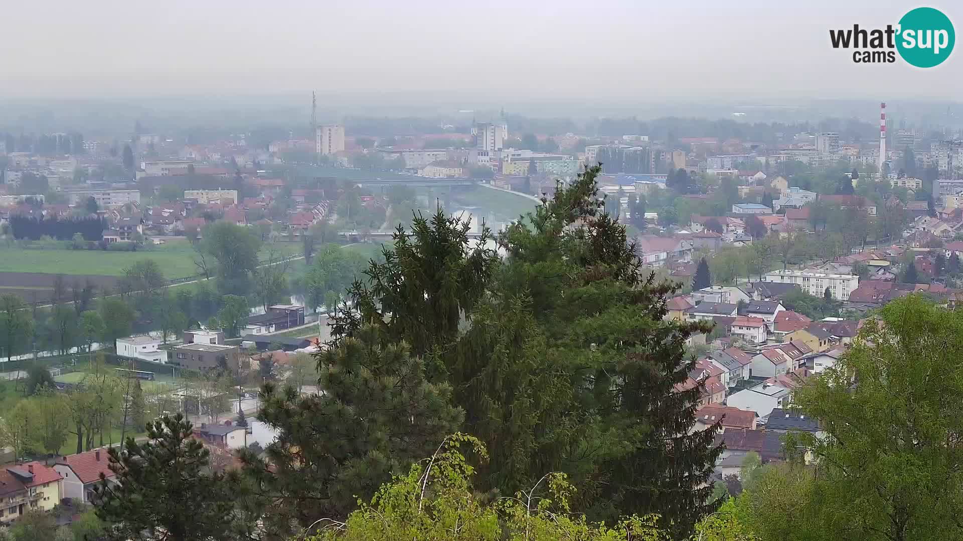 Web kamera Karlovac – Dvorac Dubovac uživo