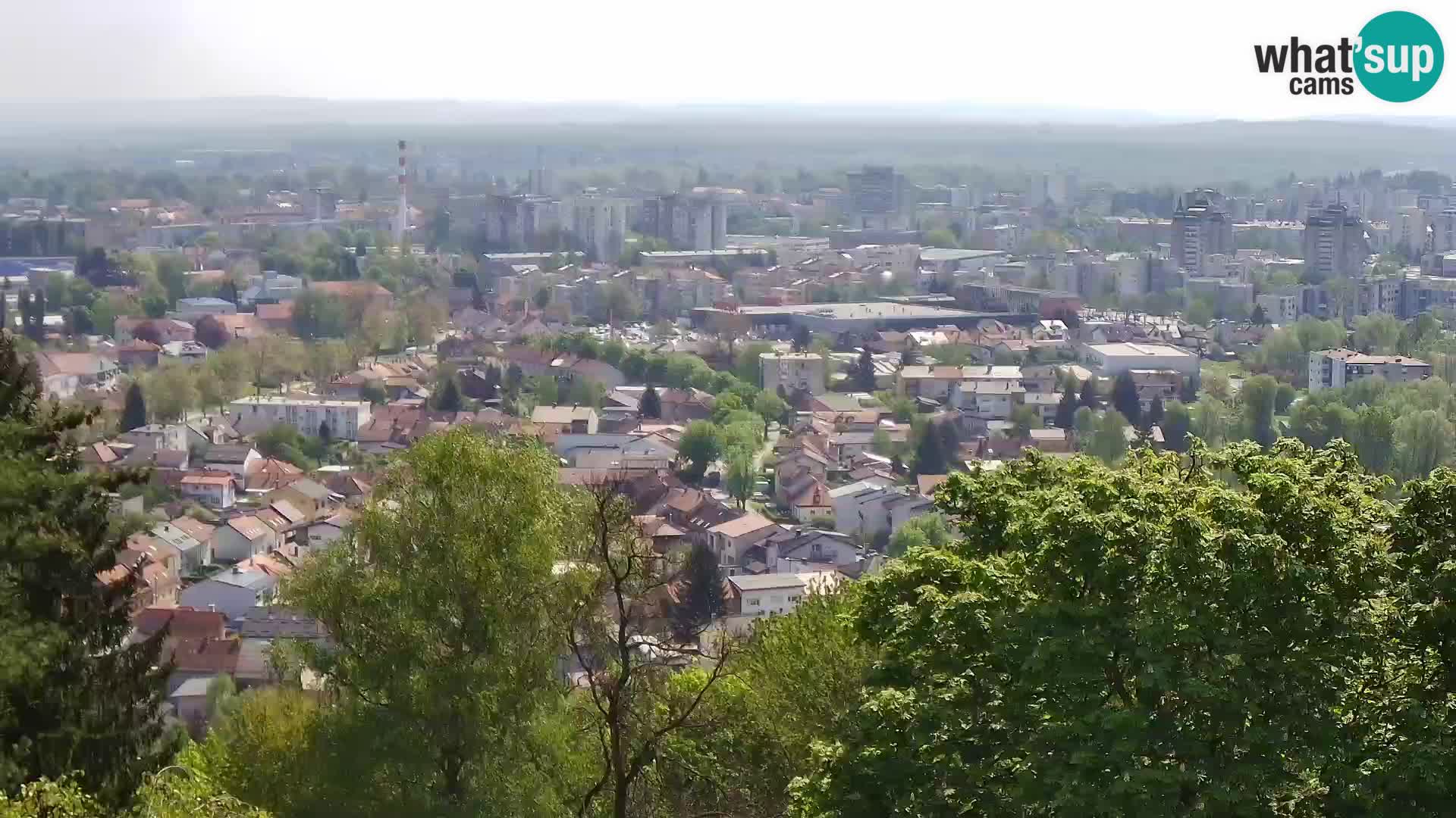 Web kamera Karlovac – Dvorac Dubovac uživo