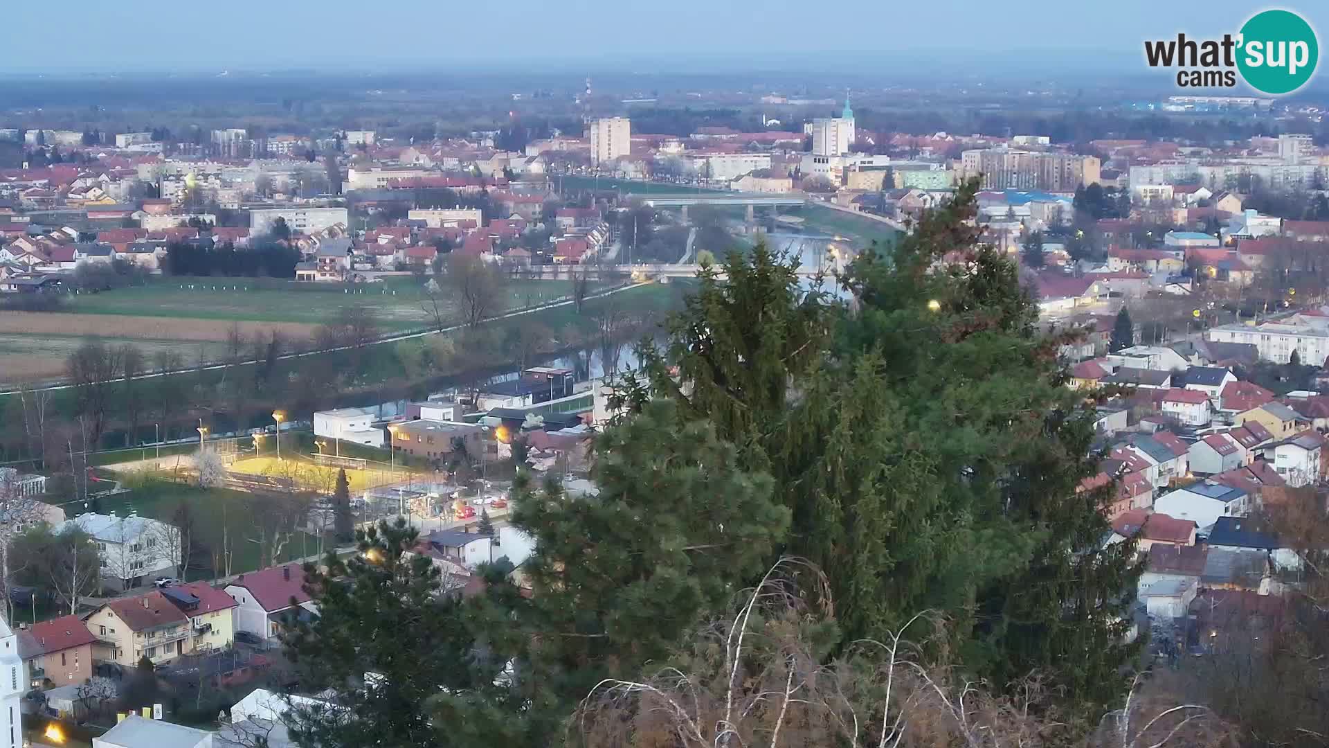 Webcam Karlovac Dubovac Castle – Live View of Karlovac’s Historic Landmark