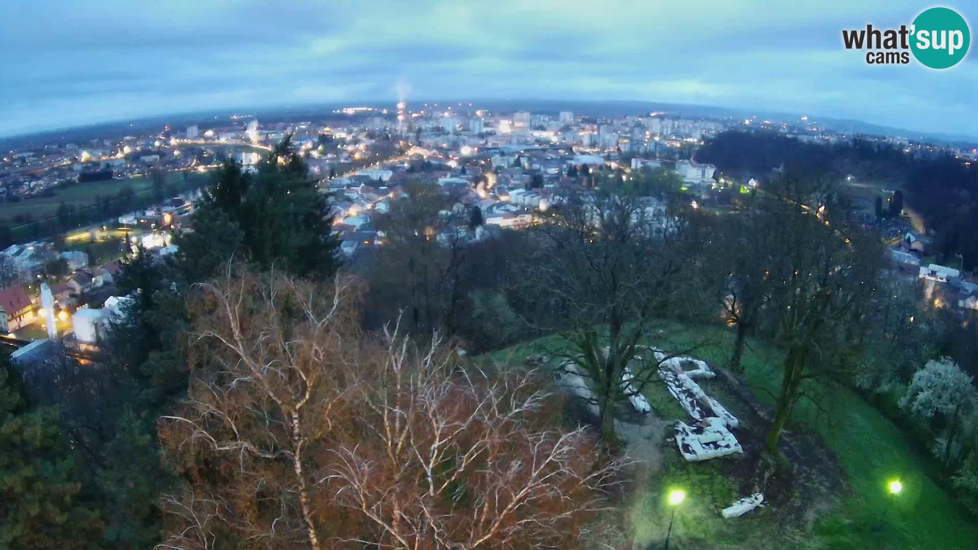 Webcam Karlovac Dubovac Castle – Live View of Karlovac’s Historic Landmark