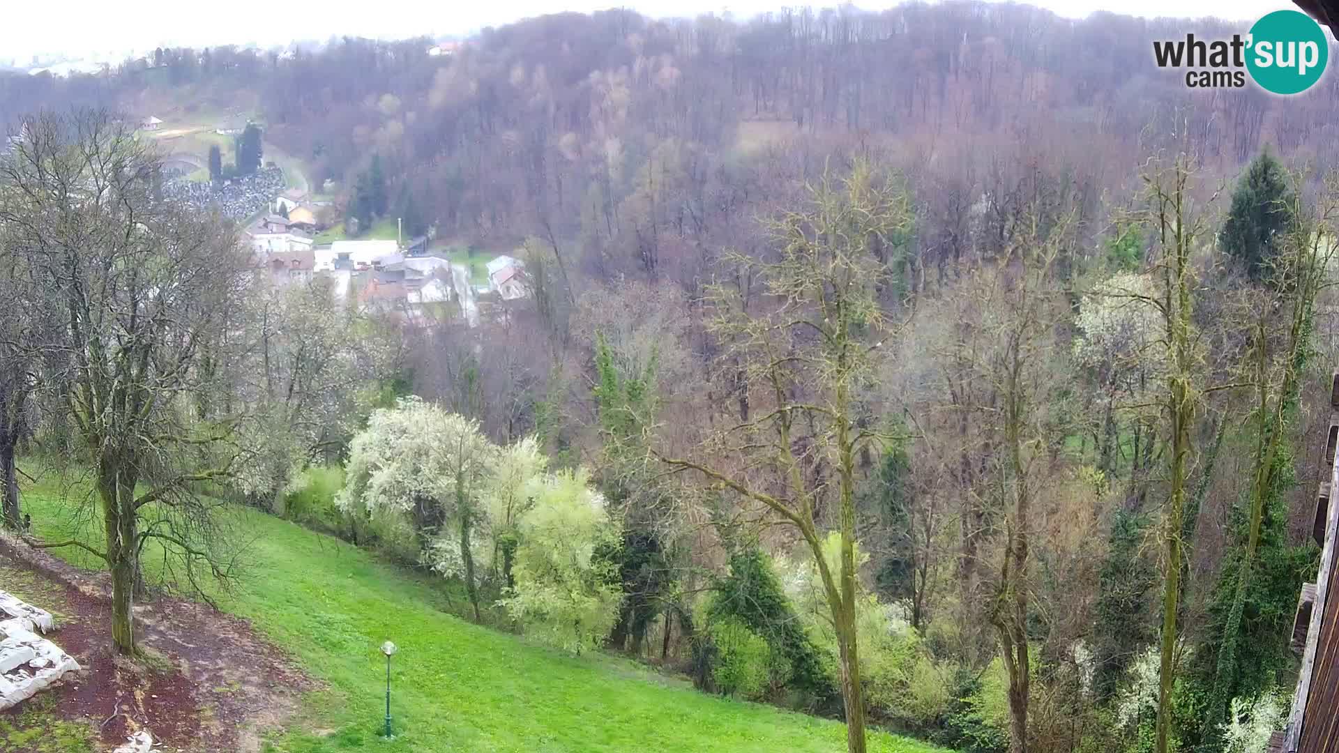 Spletna kamera Karlovac Dubovac grad – Pogled v živo na zgodovinsko znamenitost Karlovca