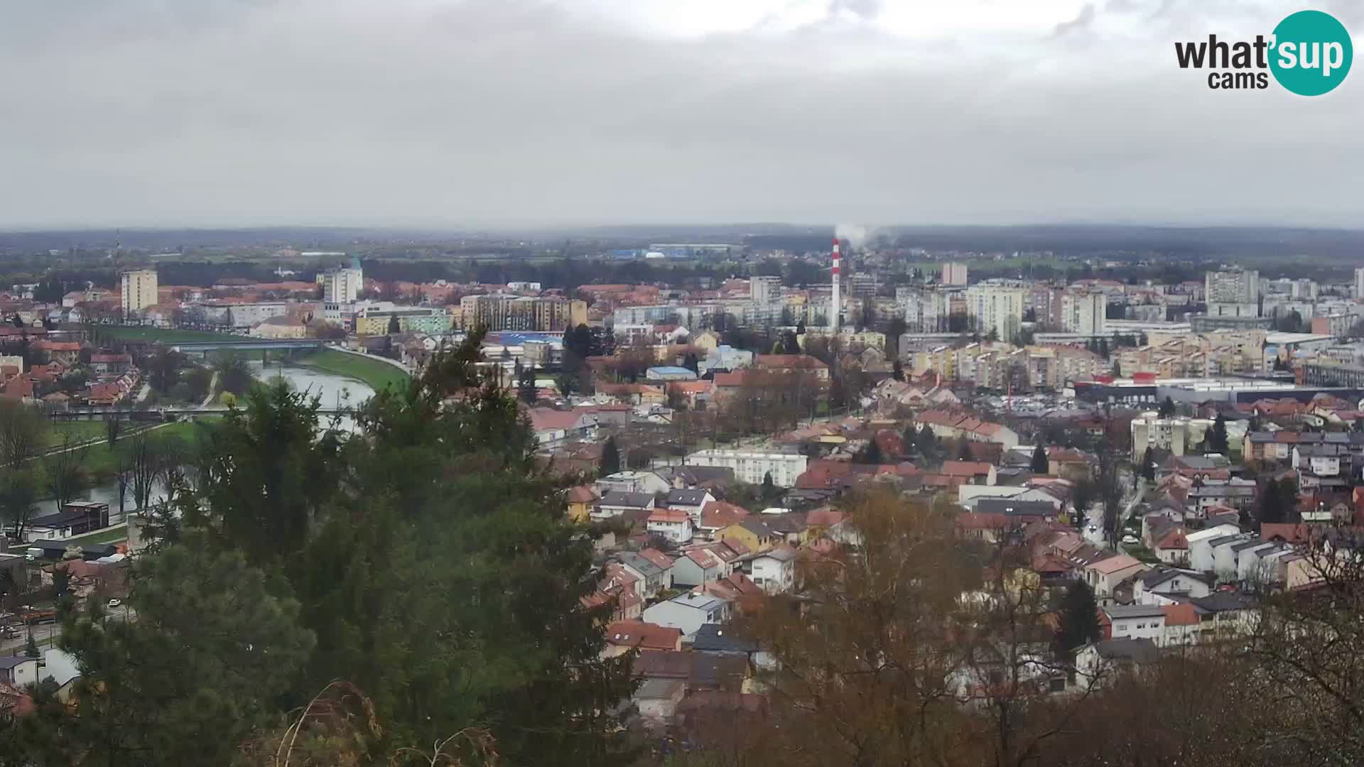 Webcam Karlovac Dubovac Castle – Live View of Karlovac’s Historic Landmark