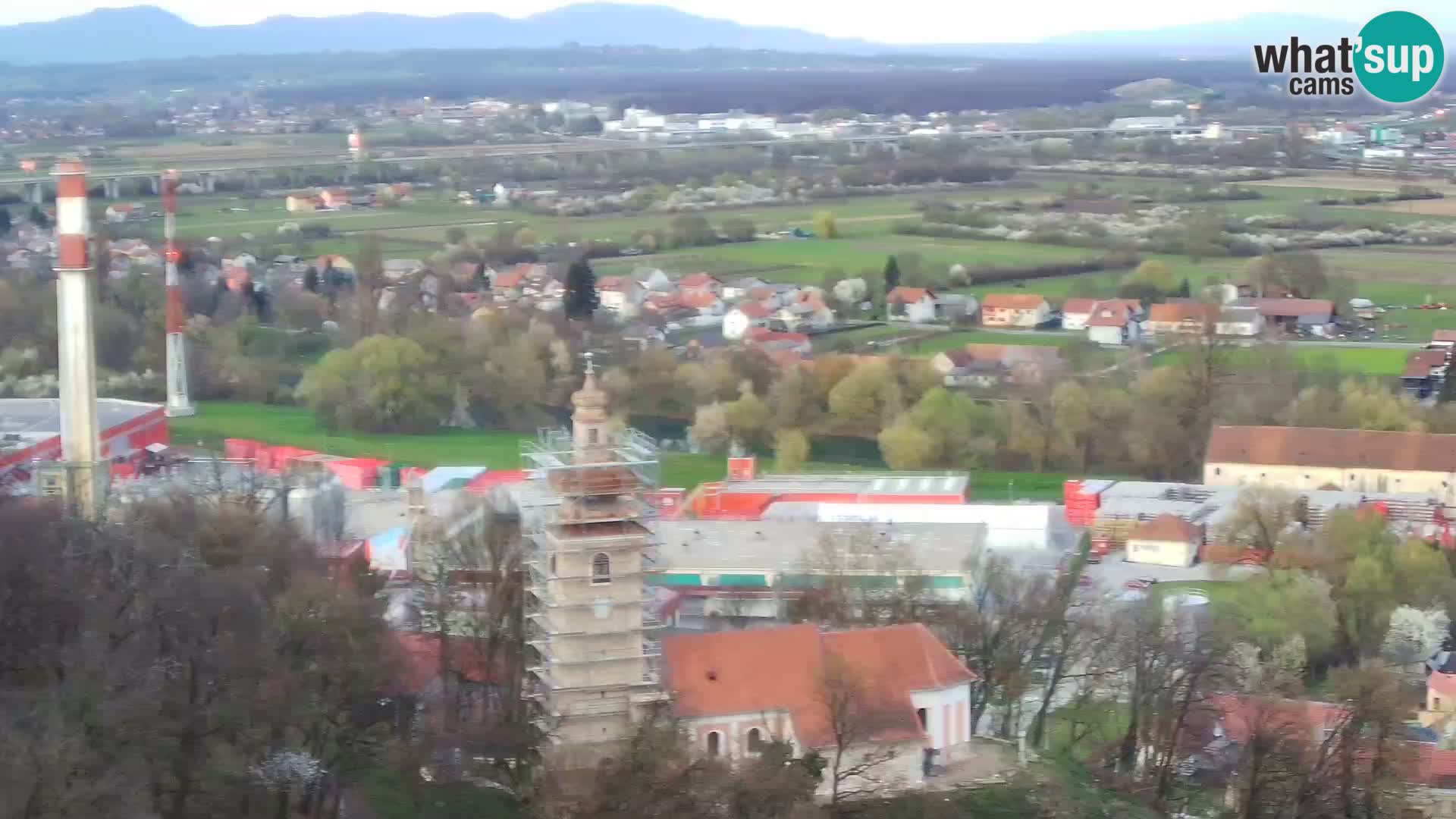 Web kamera Karlovac – Dvorac Dubovac uživo