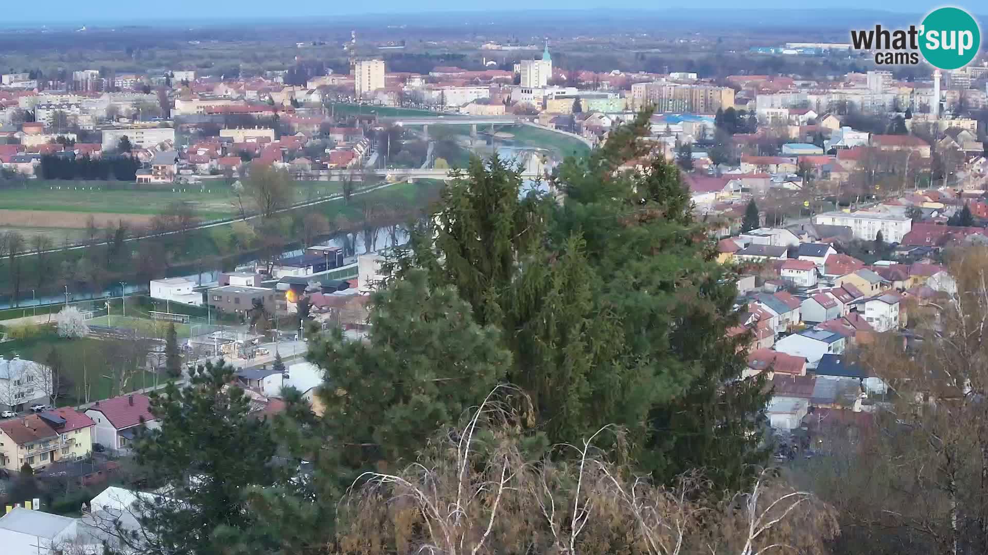 Webcam Karlovac Château Dubovac – Vue en direct de ce monument historique