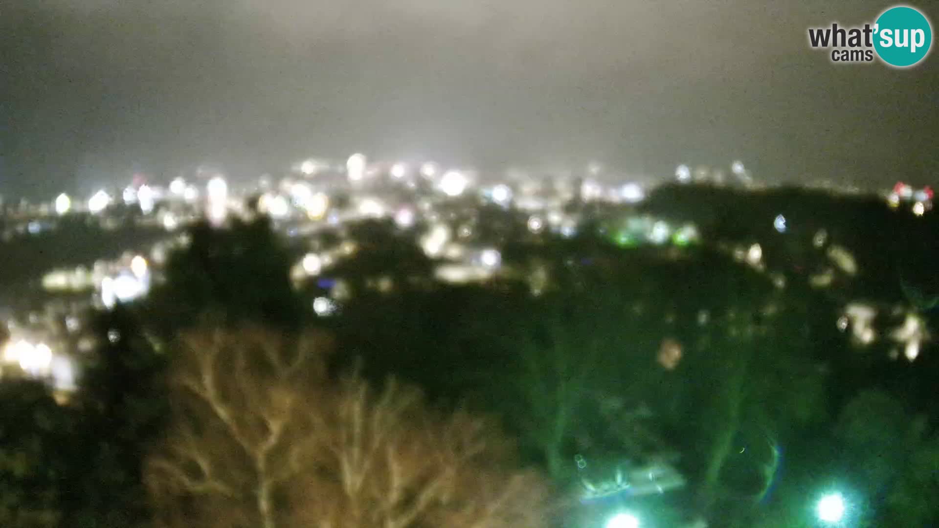 Spletna kamera Karlovac Dubovac grad – Pogled v živo na zgodovinsko znamenitost Karlovca