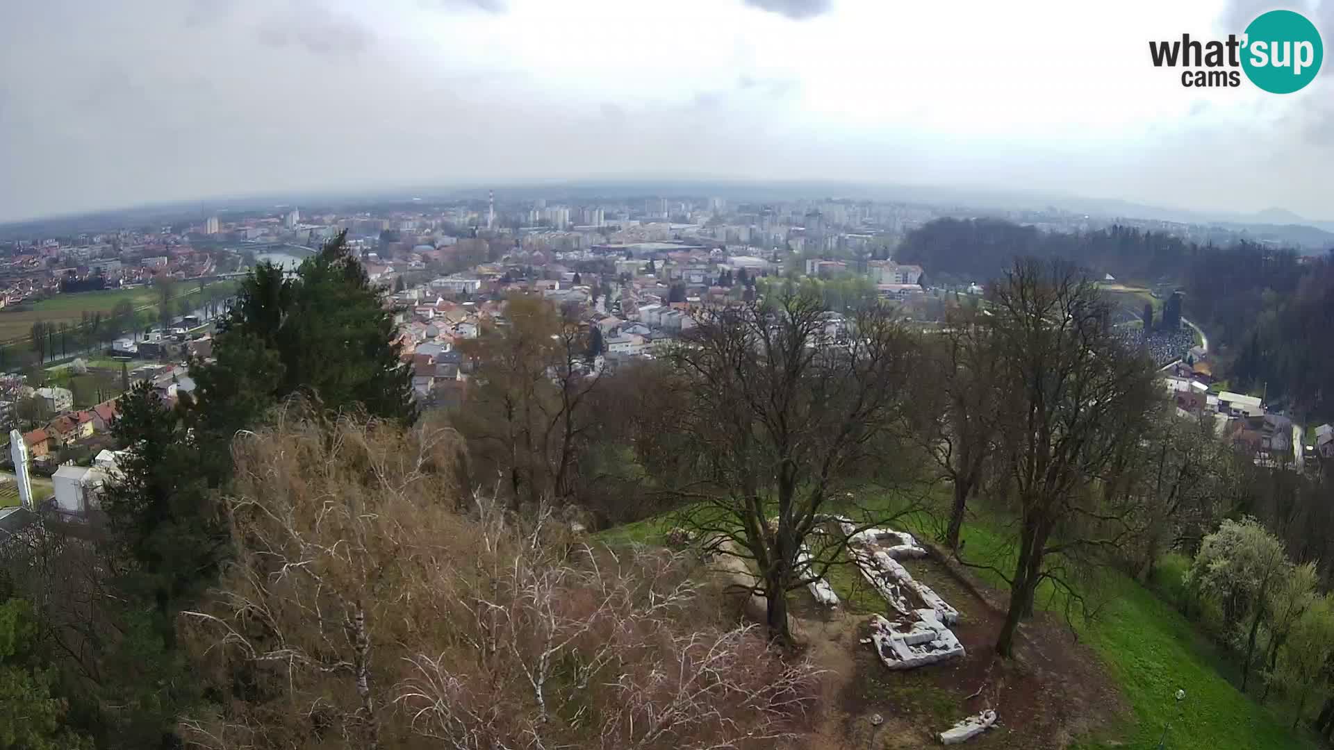 Webcam Karlovac Château Dubovac – Vue en direct de ce monument historique