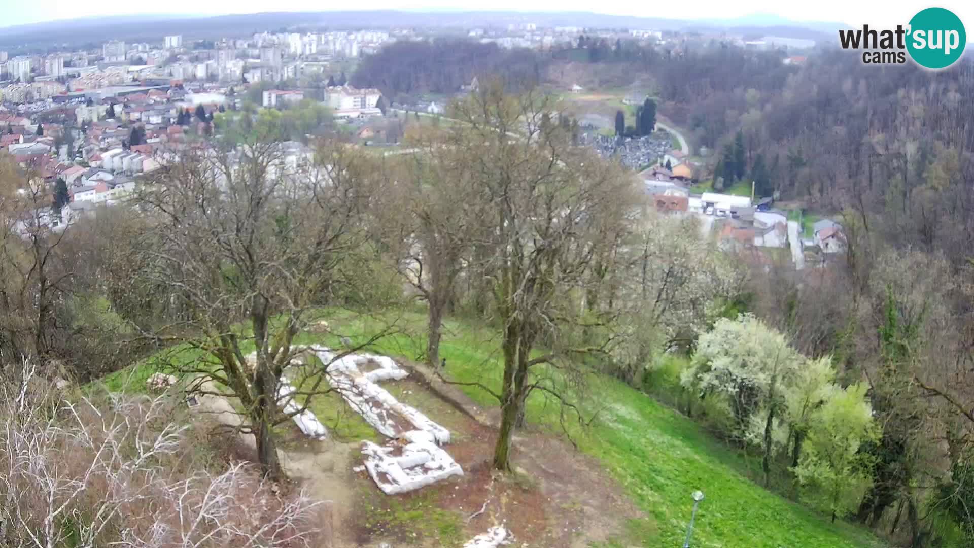 Webcam Karlovac Dubovac Castle – Live View of Karlovac’s Historic Landmark