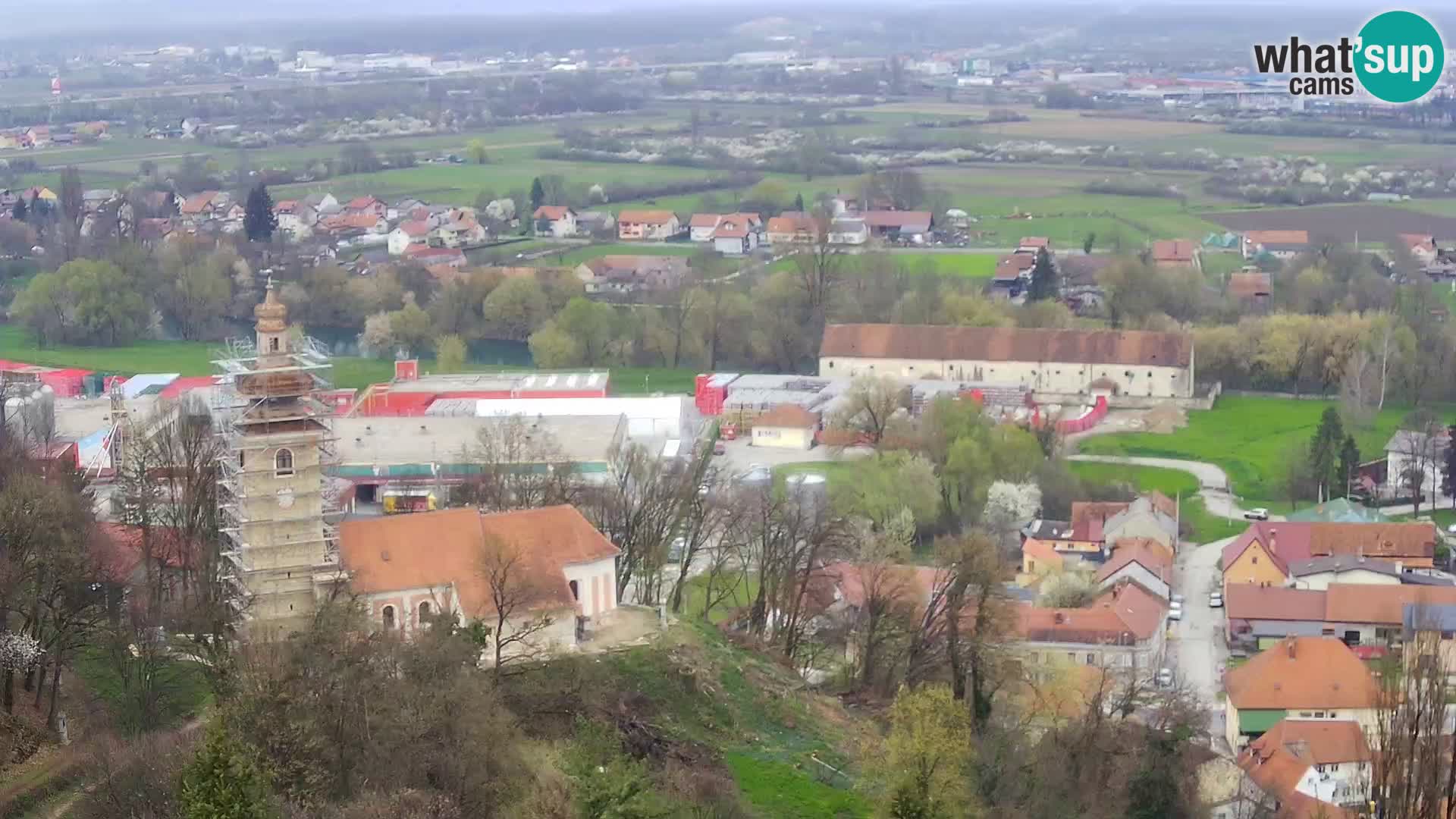 Webcam Karlovac Dubovac Castle – Live View of Karlovac’s Historic Landmark