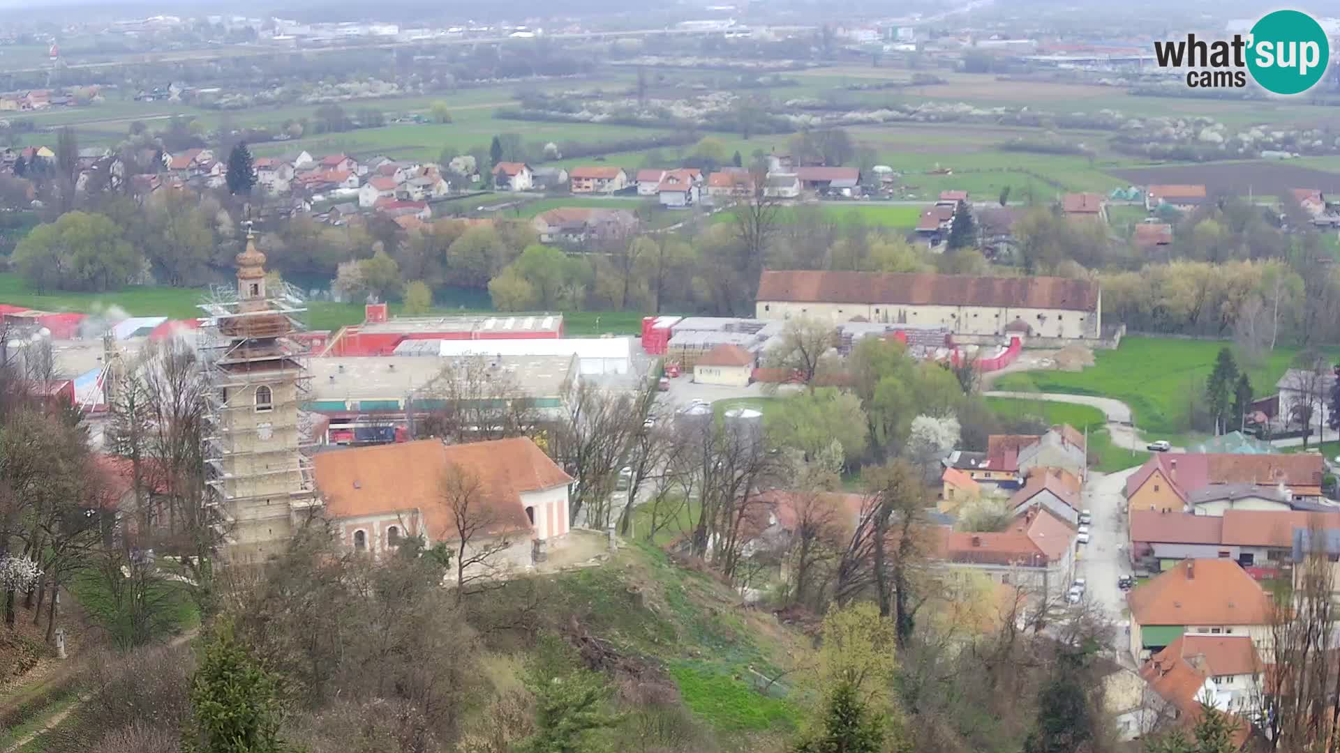 Webcam Karlovac Château Dubovac – Vue en direct de ce monument historique