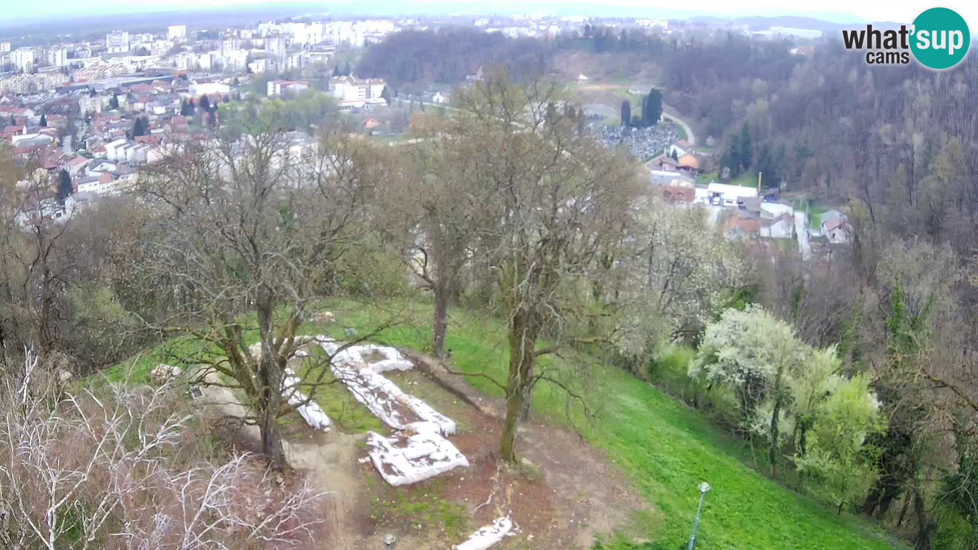 Webcam Karlovac Château Dubovac – Vue en direct de ce monument historique