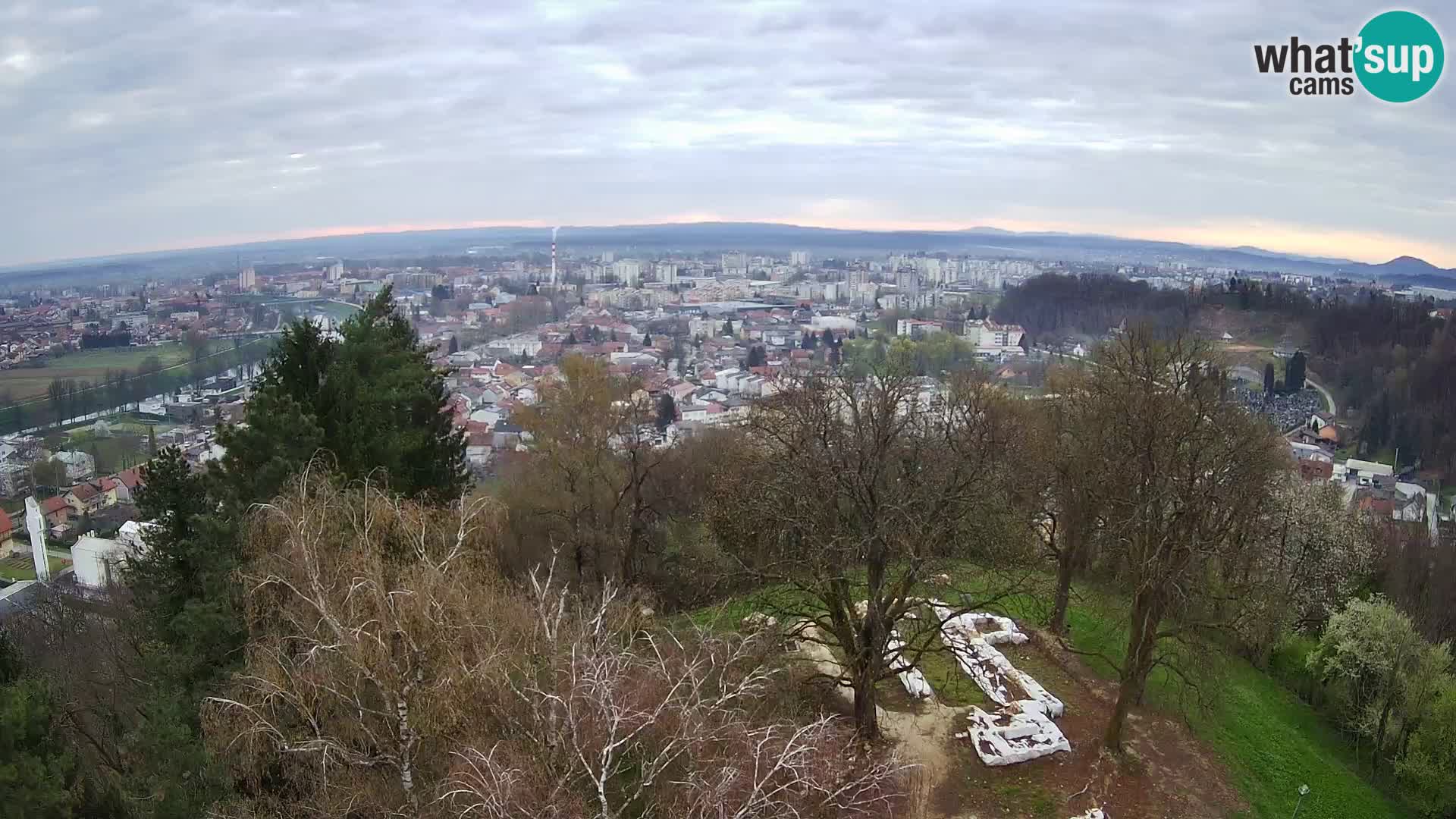 Webcam Karlovac Château Dubovac – Vue en direct de ce monument historique