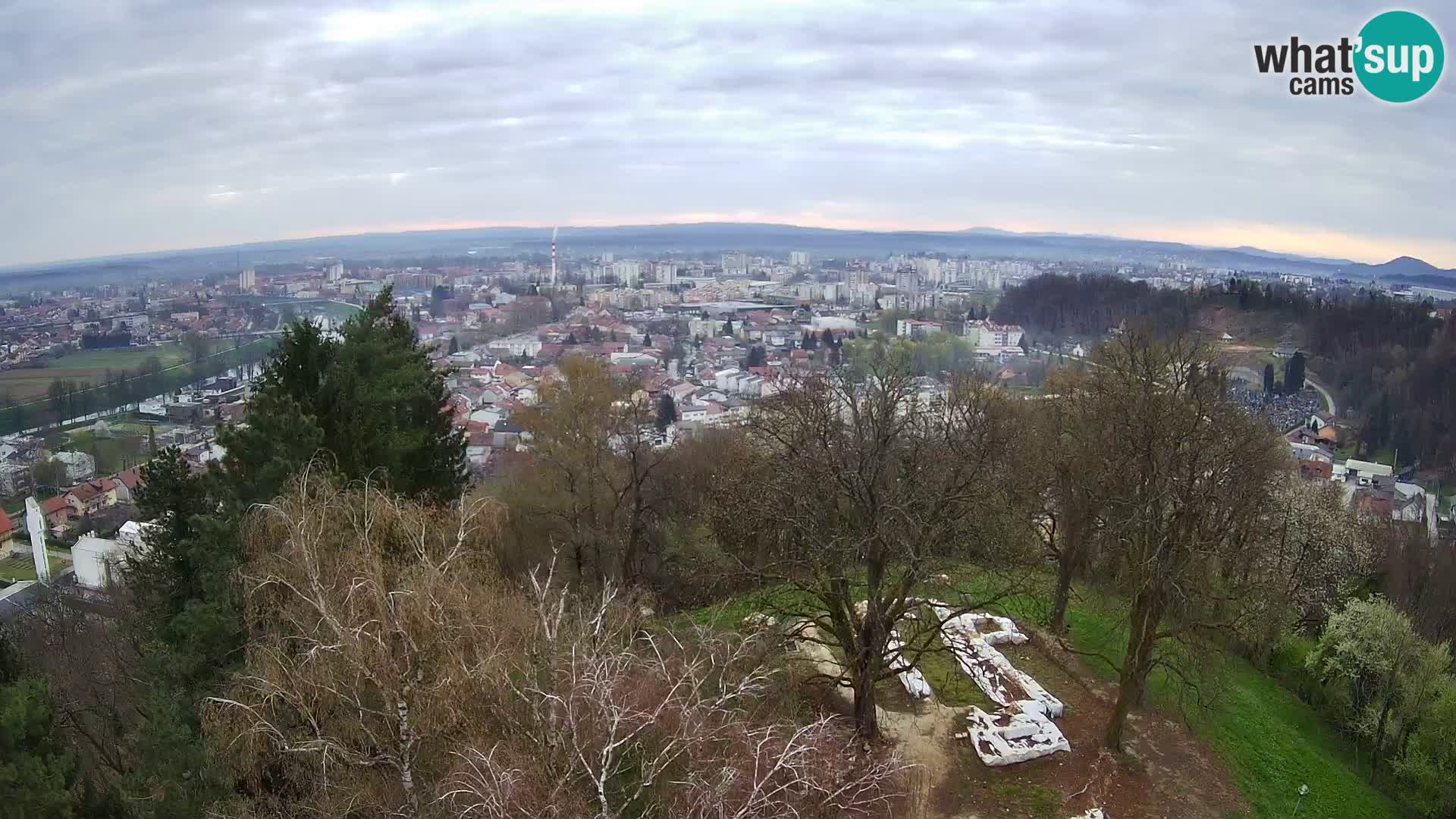 Webcam Karlovac Château Dubovac – Vue en direct de ce monument historique
