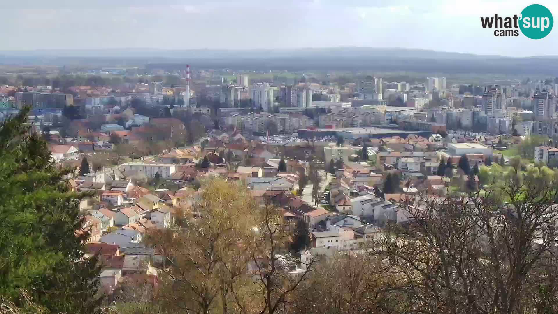 Spletna kamera Karlovac Dubovac grad – Pogled v živo na zgodovinsko znamenitost Karlovca