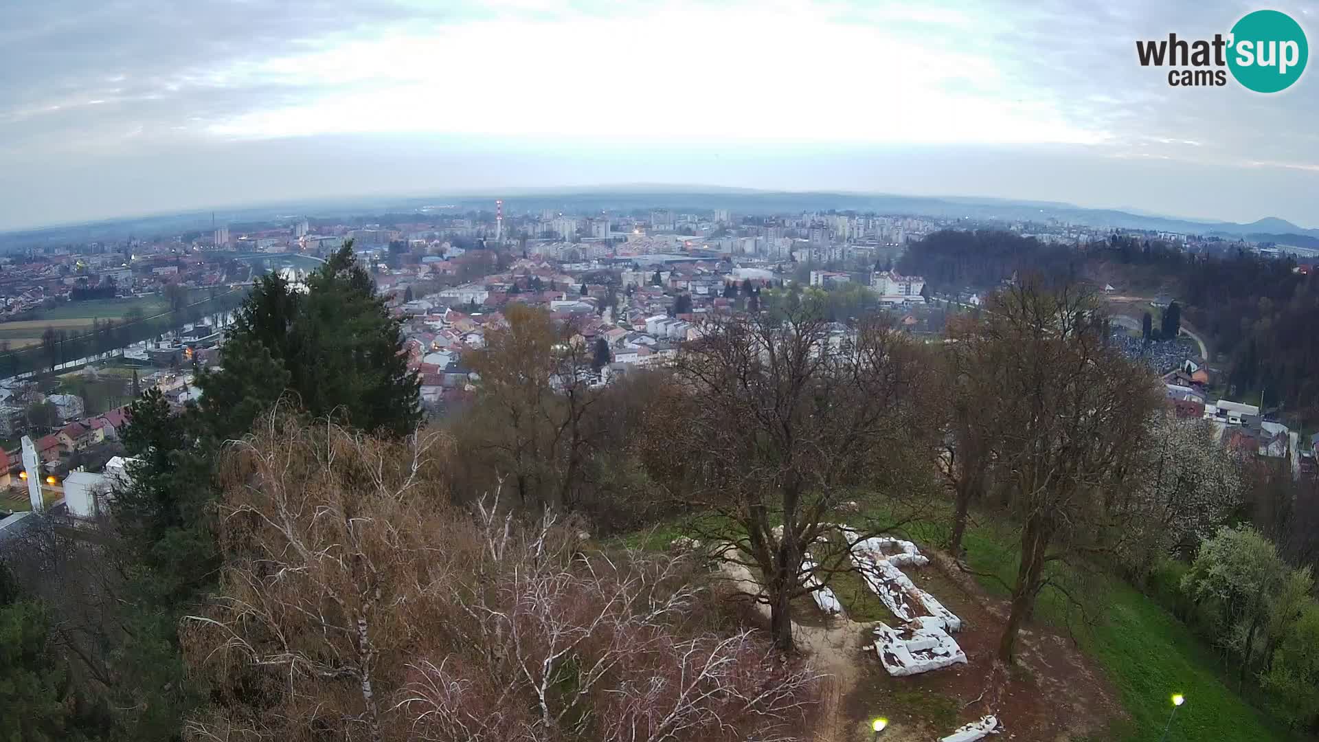 Webcam Karlovac Château Dubovac – Vue en direct de ce monument historique