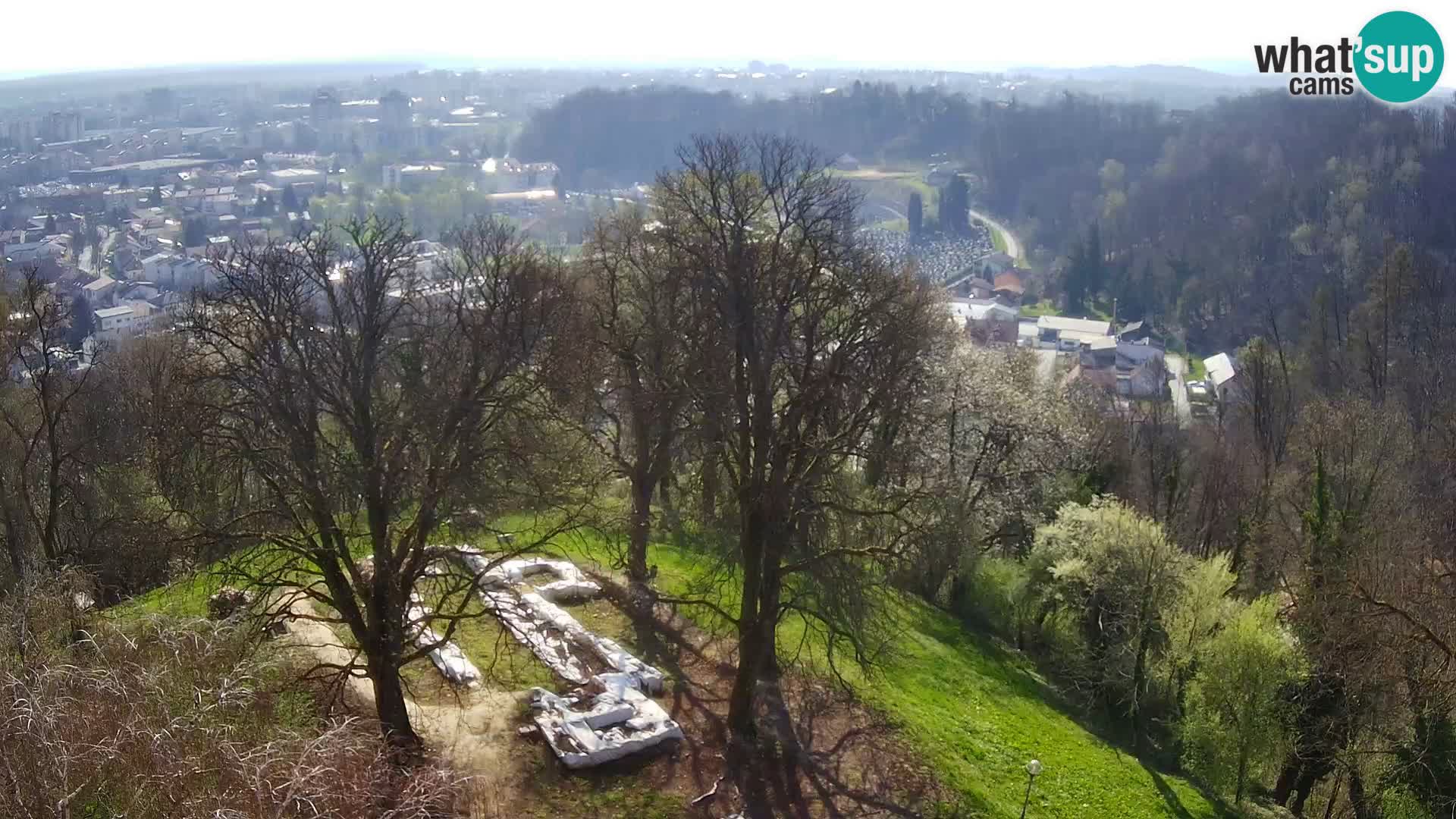 Webcam Karlovac Château Dubovac – Vue en direct de ce monument historique