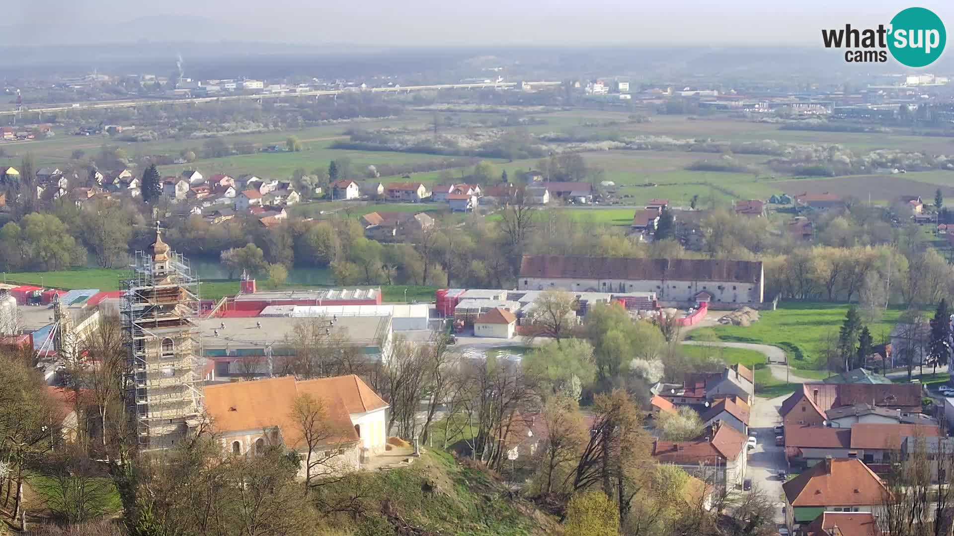 Web kamera Karlovac – Dvorac Dubovac uživo