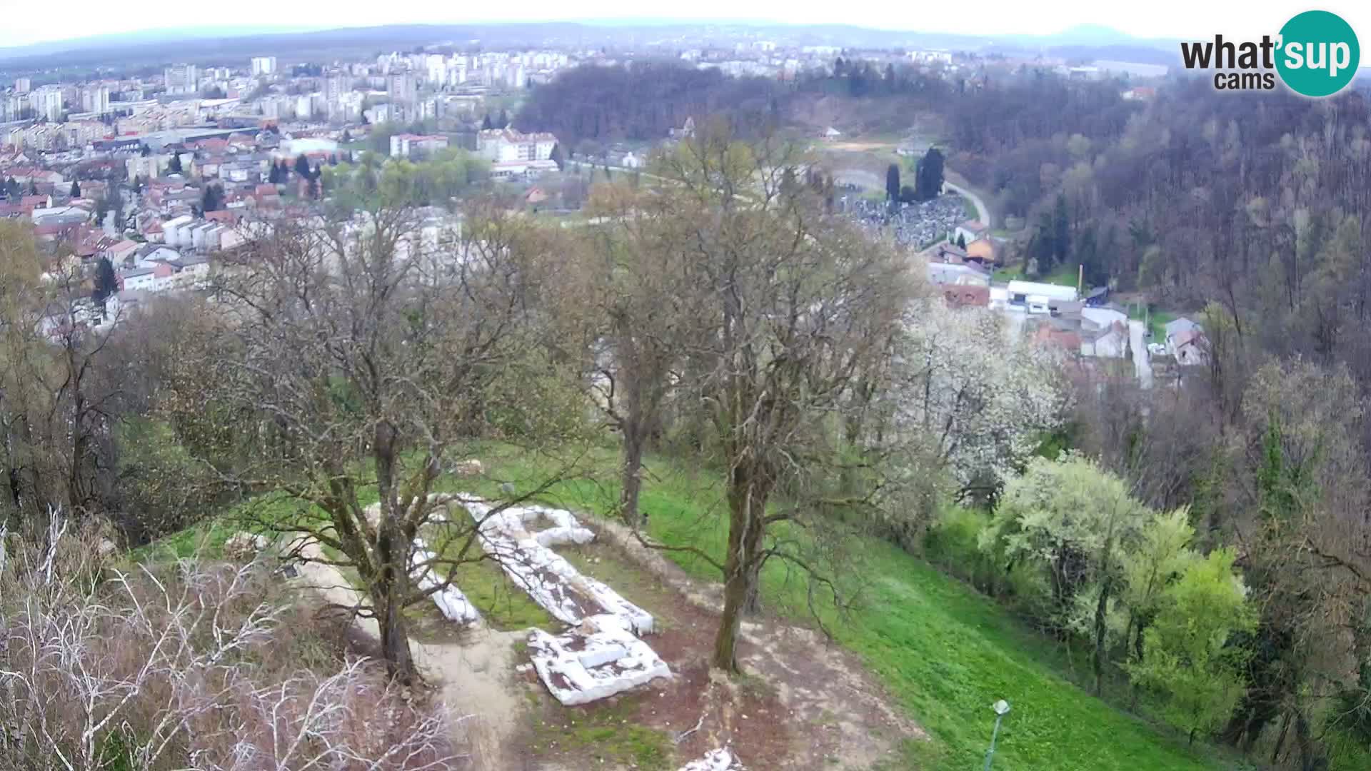 Web kamera Karlovac – Dvorac Dubovac uživo