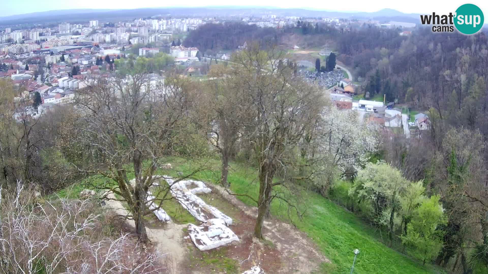 Webcam Castillo Dubovac Karlovac – Vista en directo del histórico castillo